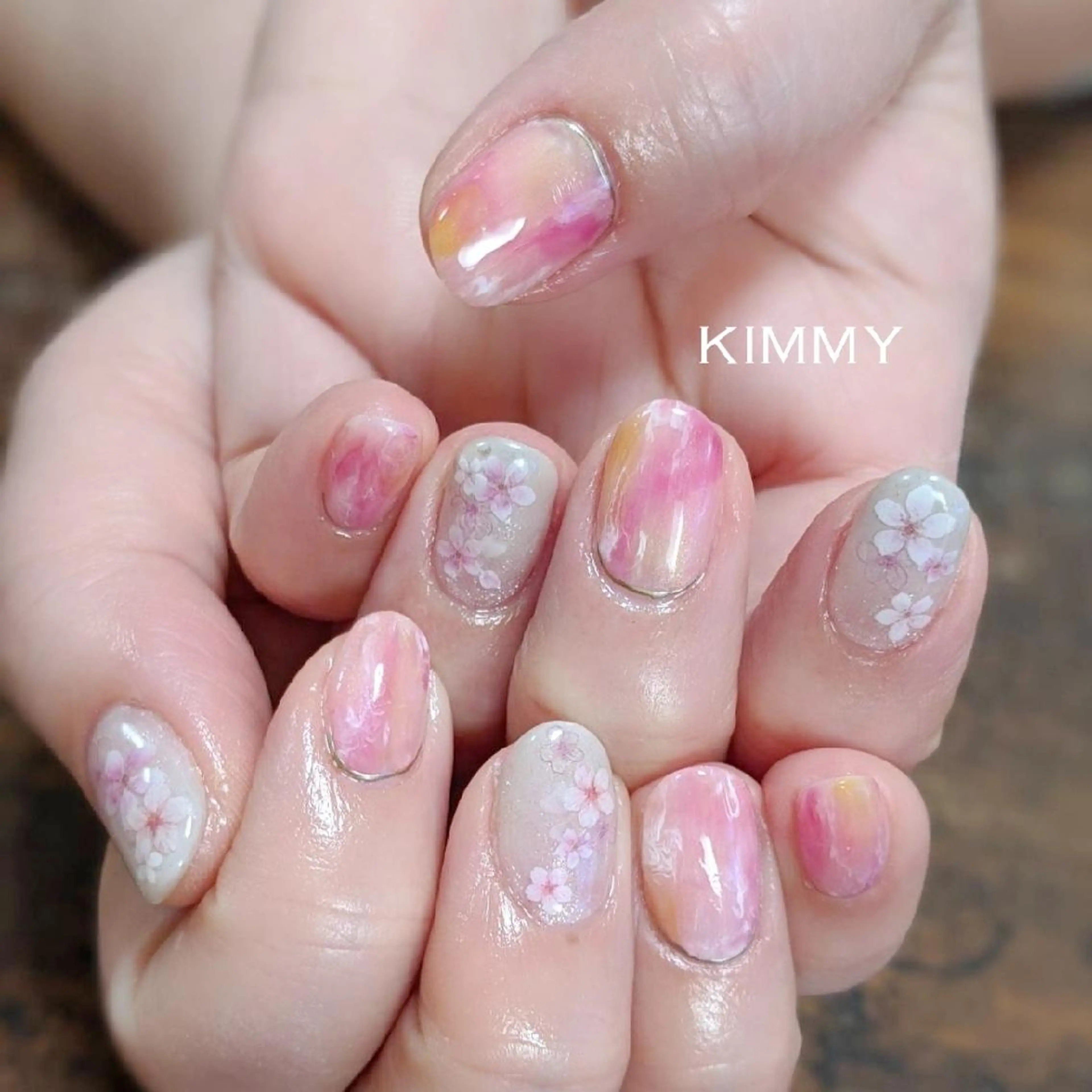 ネイル ハンドネイル kimmy nailsのネイルデザイン