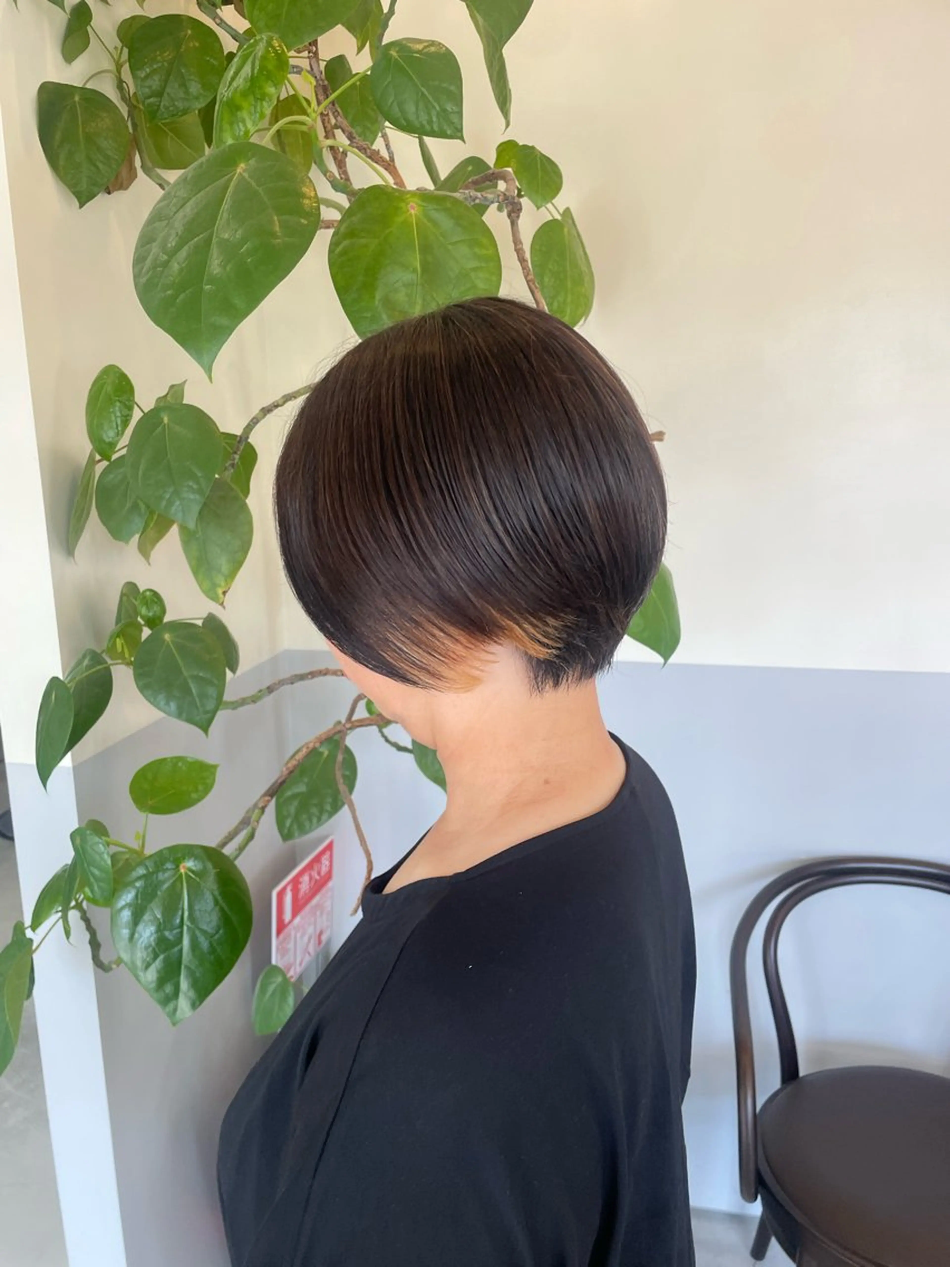 ショート ショートヘア 小久保 里紗のヘアスタイル