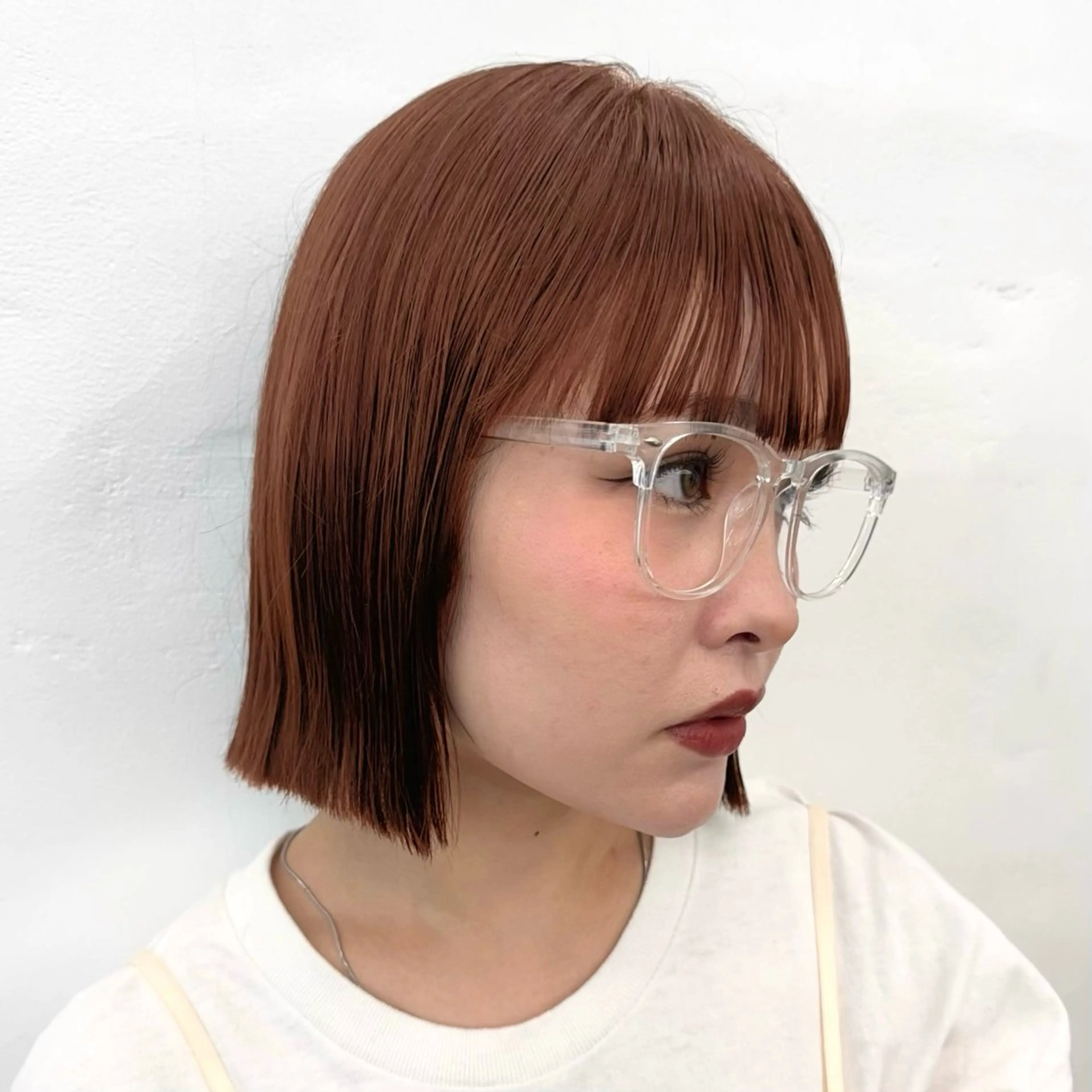 🌈 ボブにしたい方限定👩‍🦰🌈【ボブカット＋お好きなワンカラー】+選べるトリートメント🧴の写真