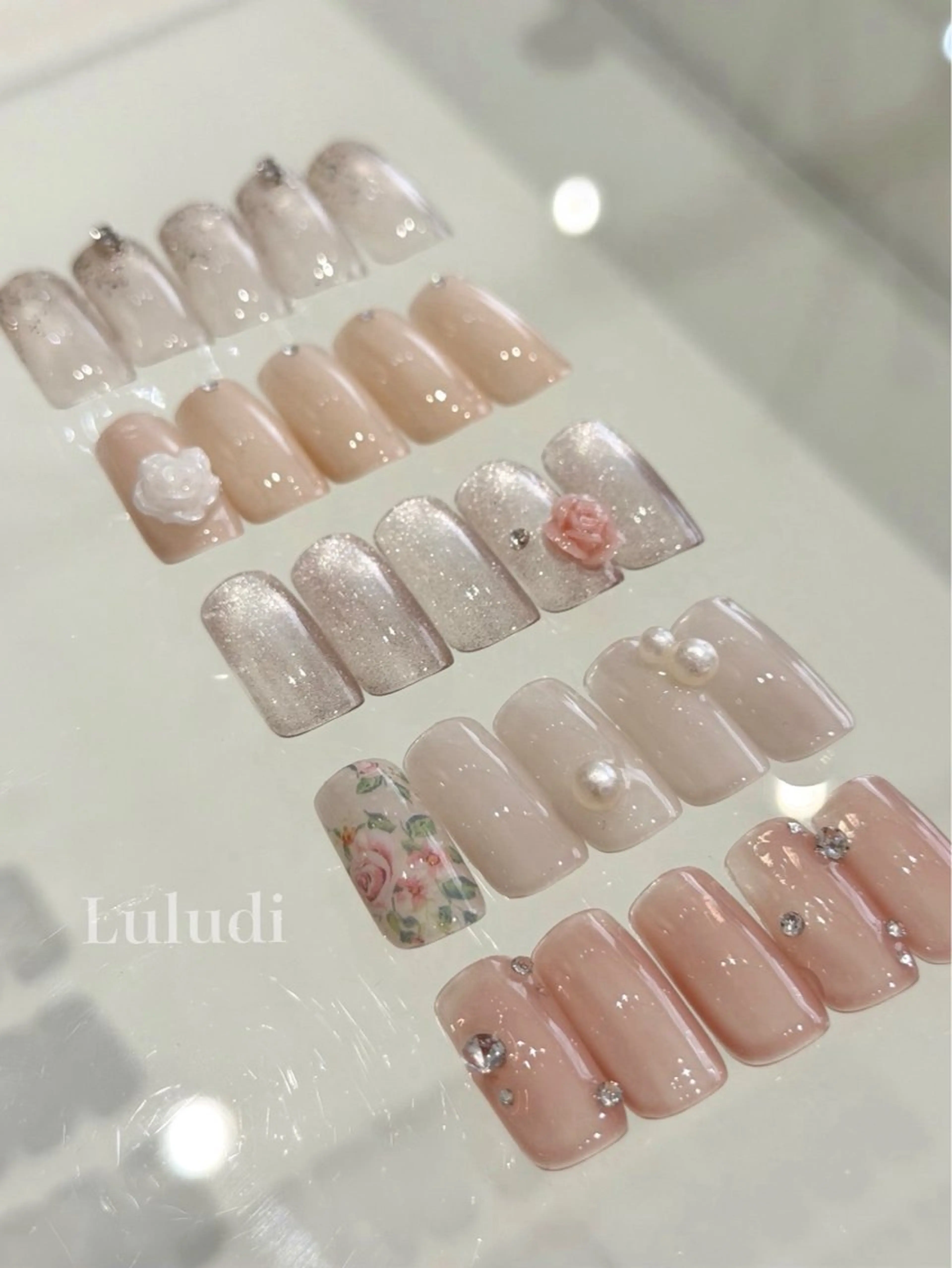 ネイル Luludi 桜花のネイルデザイン