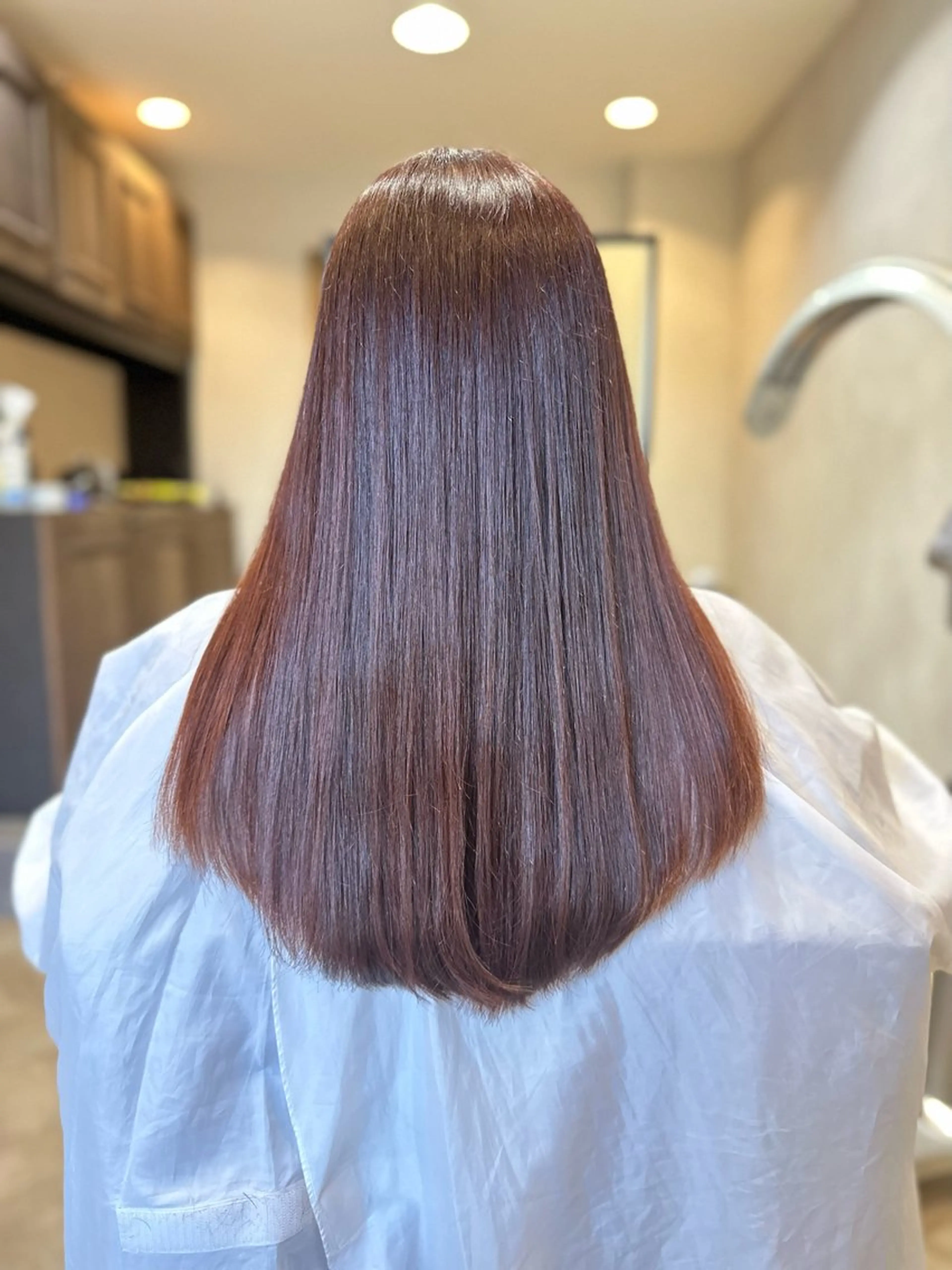 セミロング 髪質・頭皮改善専門 stylstつかさのヘアスタイル