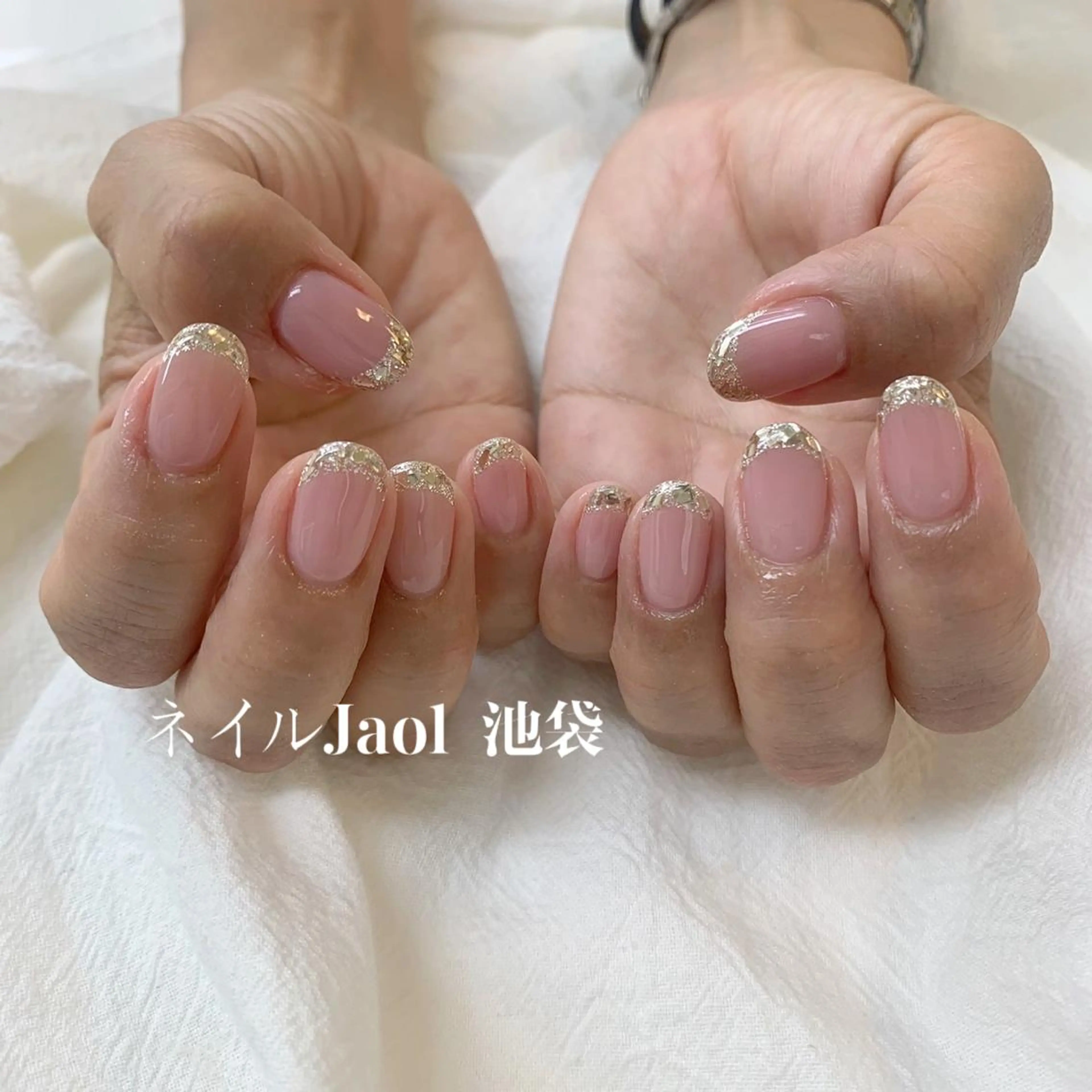 ミディアム ハンドネイル ネイルJaol 池袋のネイルデザイン