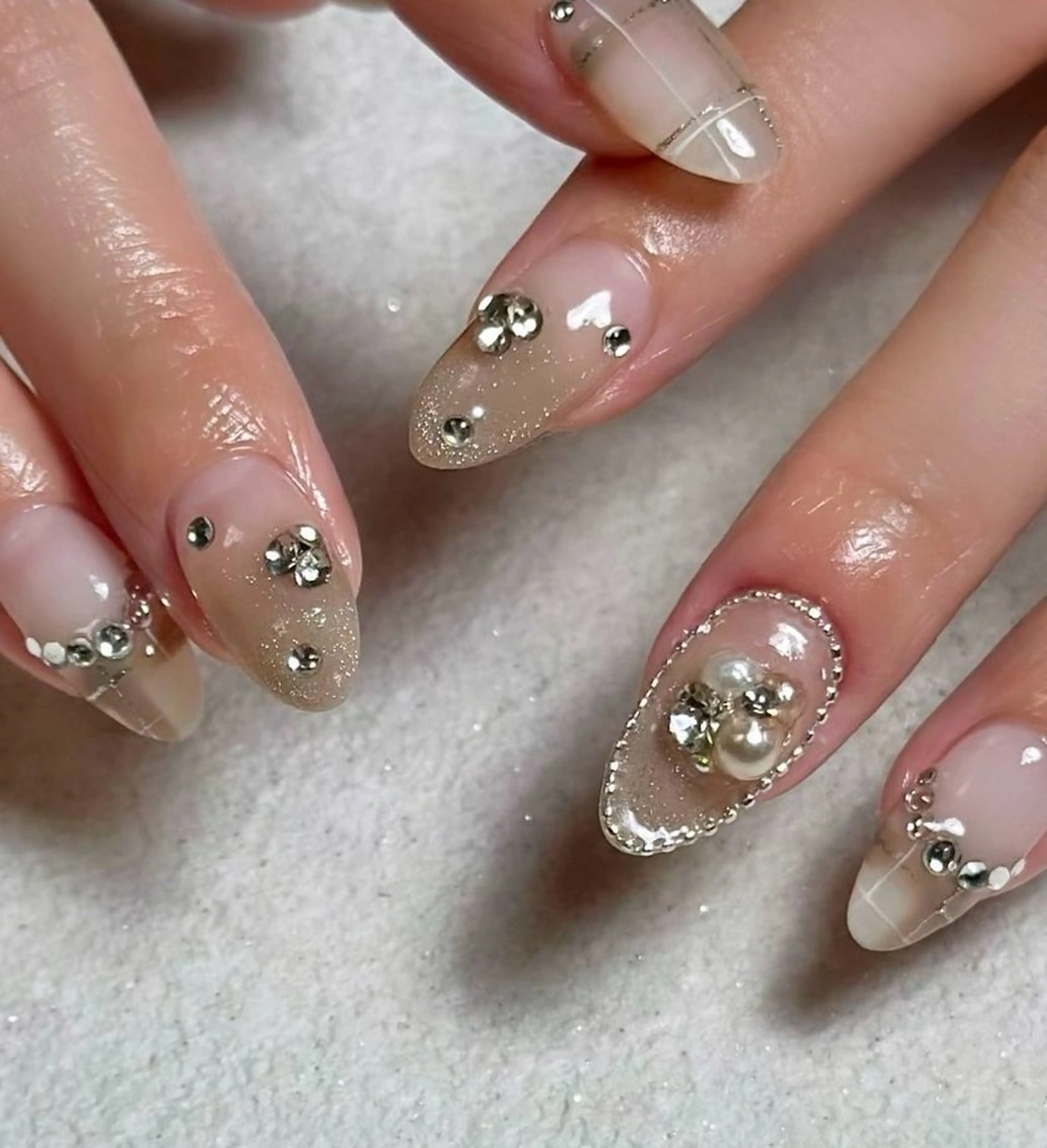 ネイル 夜までElle.M 【エルマ】オーナーのネイルデザイン