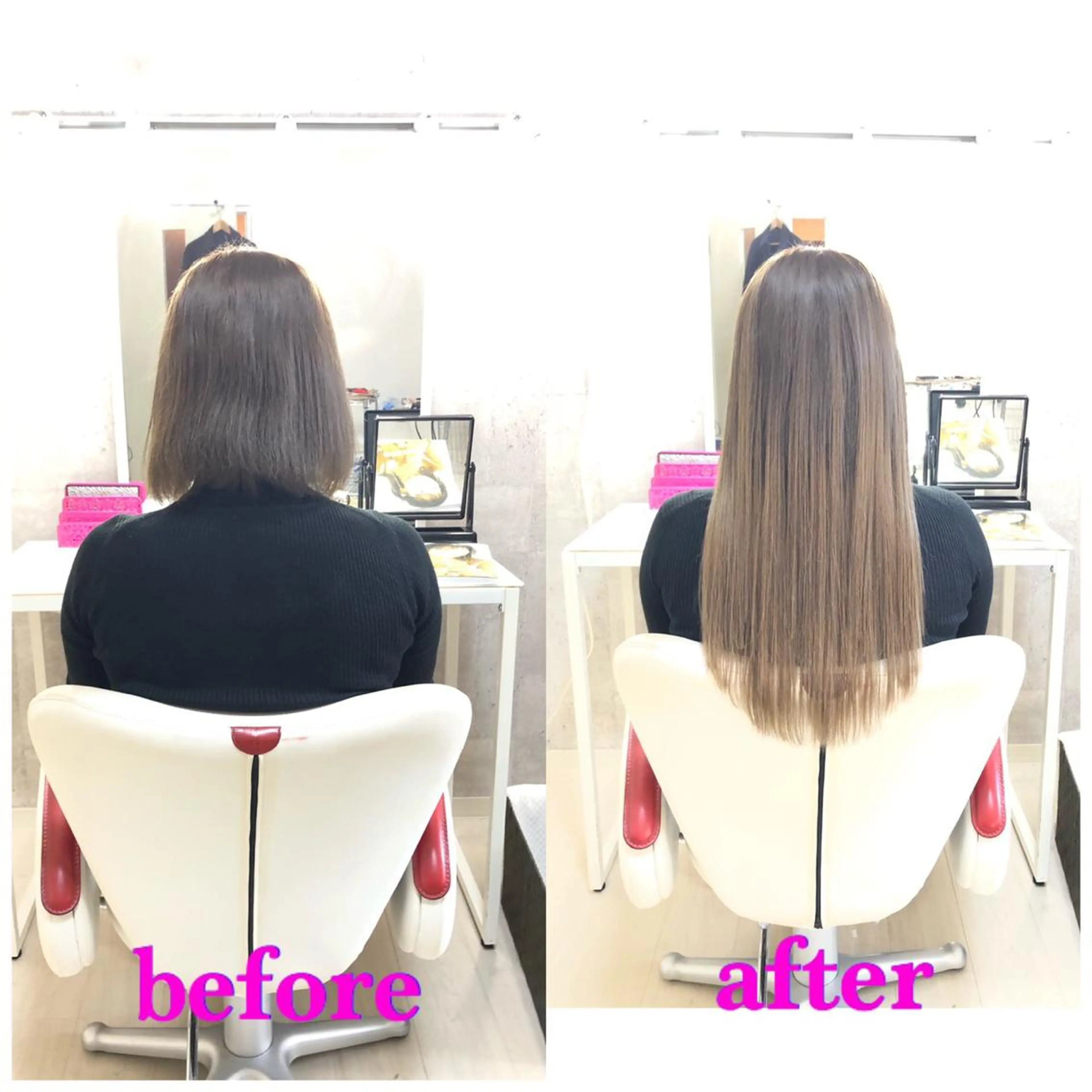 ロング エクステ ドレスアップ心斎橋店所属・🌸ドレスアップ 心斎橋店🌸のヘアスタイル