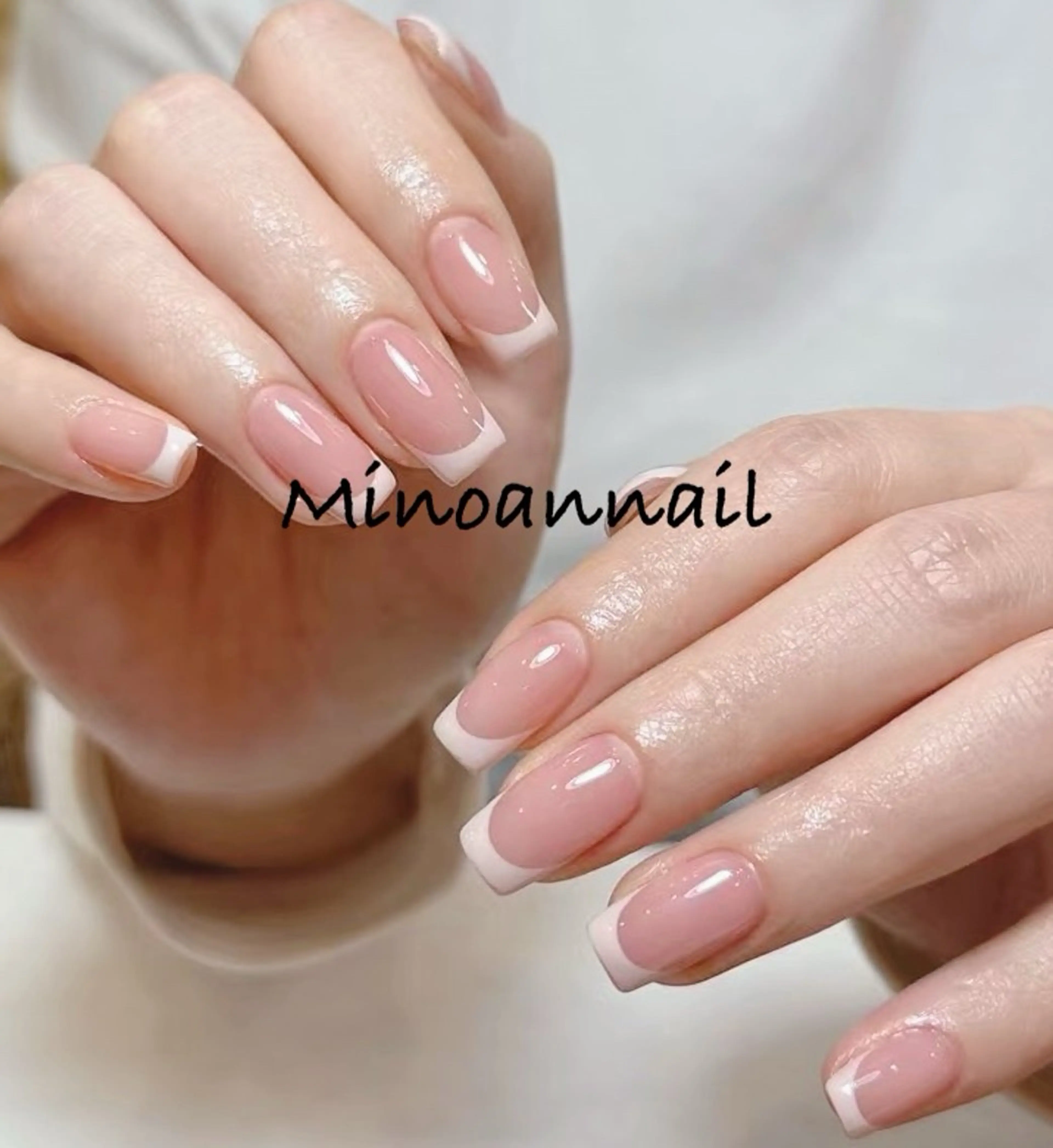 ネイル フレンチネイル 美ノ庵ネイルサロン メトロポリタン前店のネイルデザイン