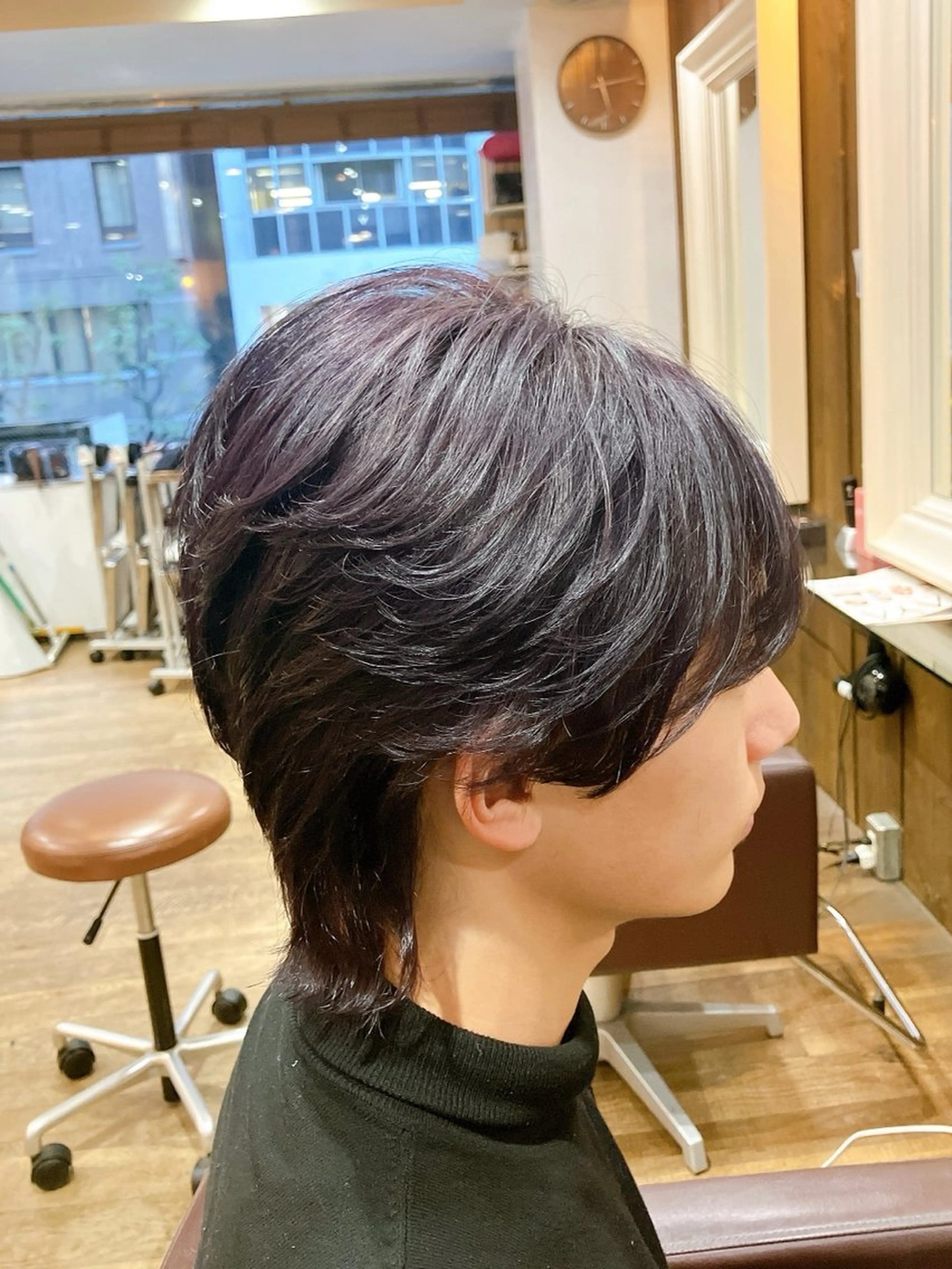 ショート カラー メンズ メンズパーマ/心斎橋 /四ツ橋駅/しょうまのヘアスタイル