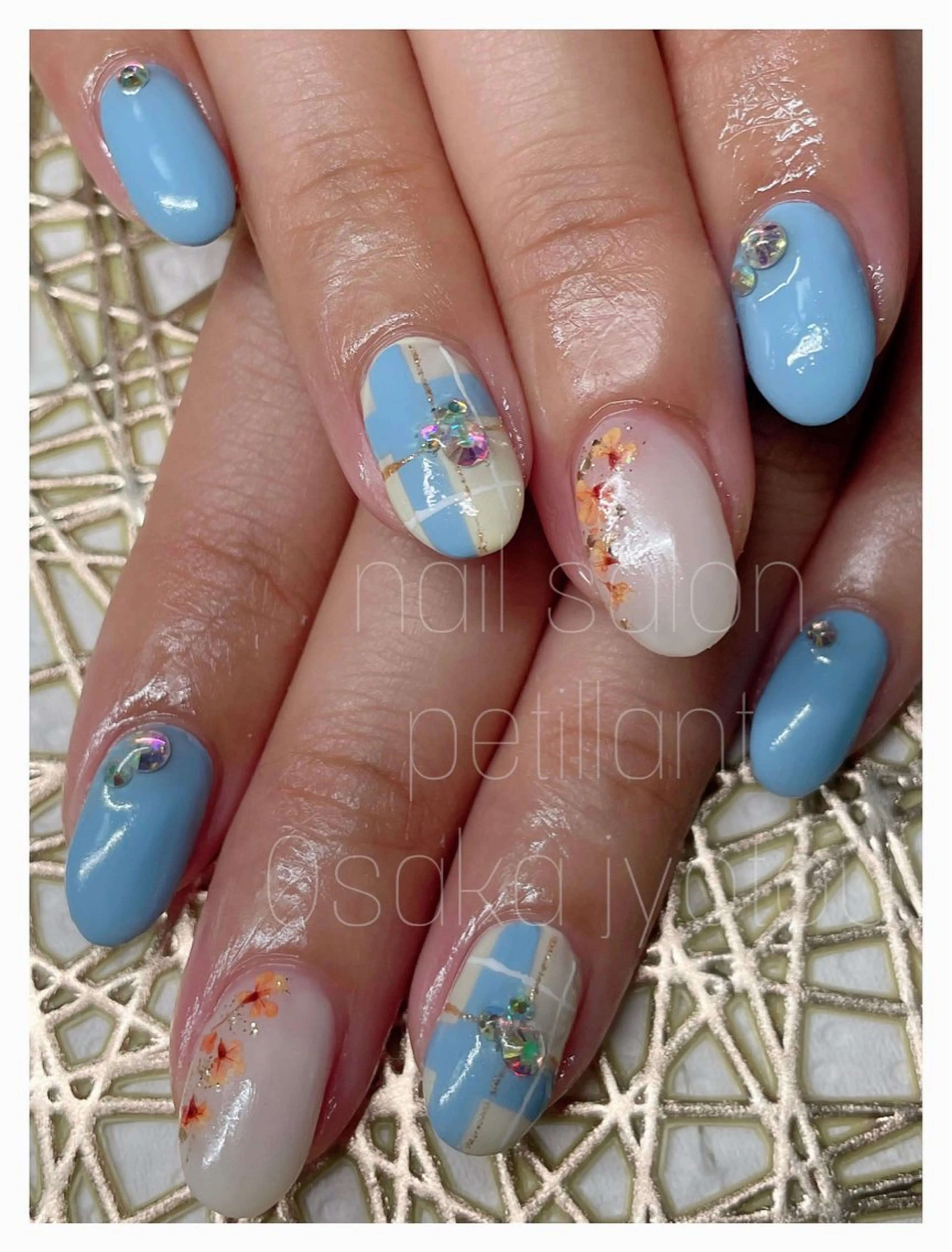 ネイル アートネイル nail salon petillantのネイルデザイン