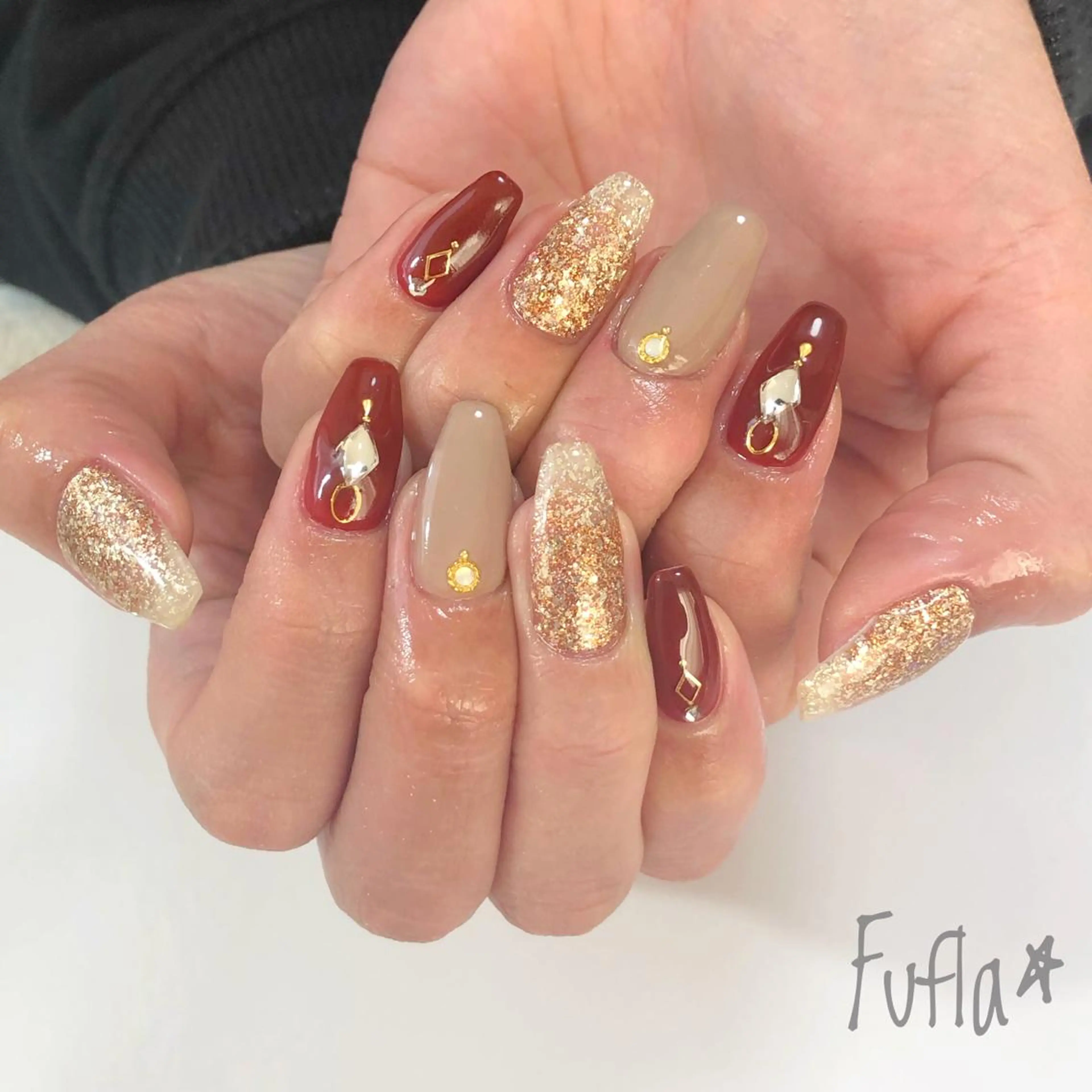 ネイル プライベートサロン Fuflaのネイルデザイン