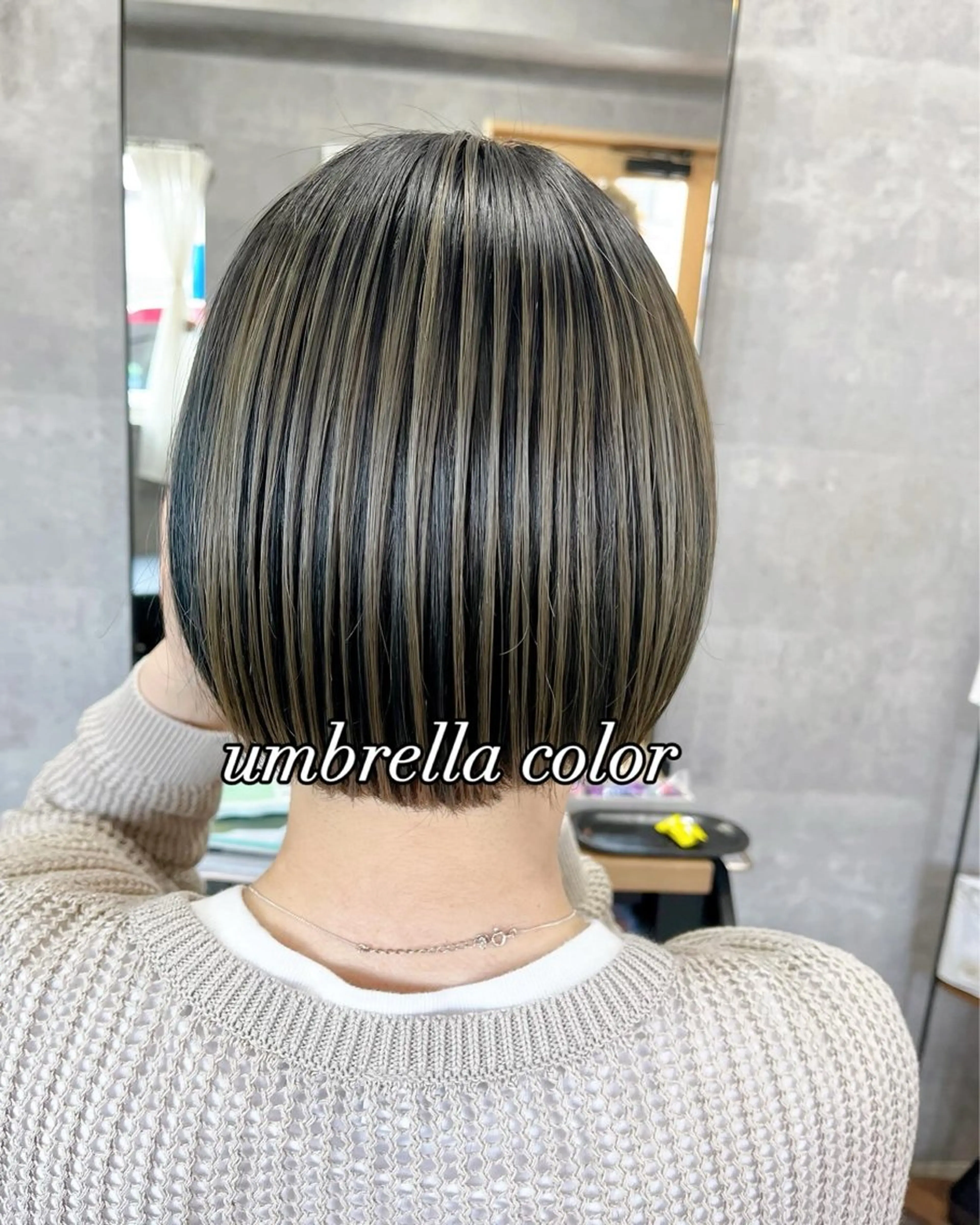 ショート Enne所属・ヤマモト ヒロミのヘアスタイル