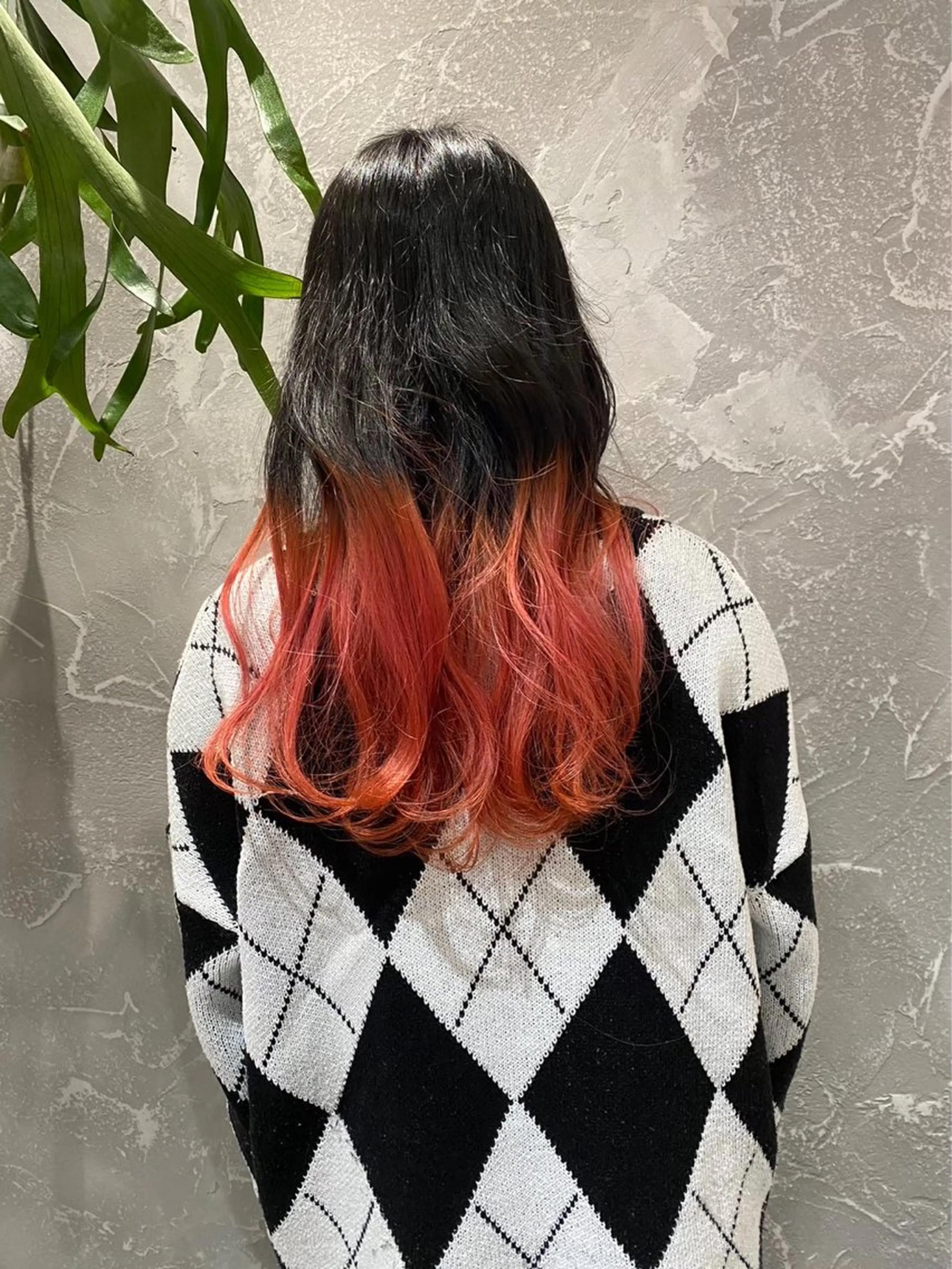 ロング カラー ブリーチ 石井 大空のヘアスタイル