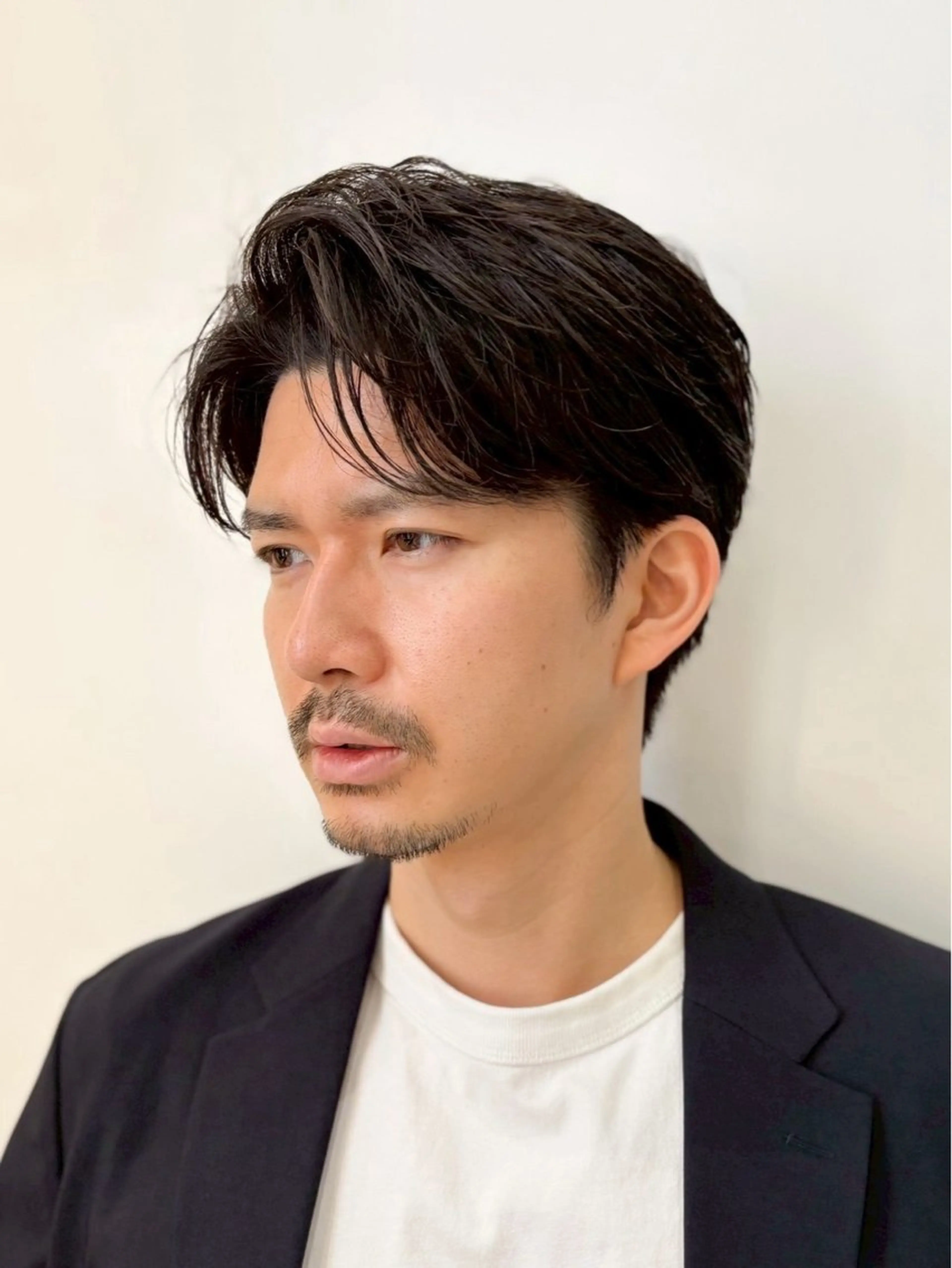 メンズ カット パーマ 新宿メンズ/パーマ /縮毛矯正/佐竹汰月のヘアスタイル
