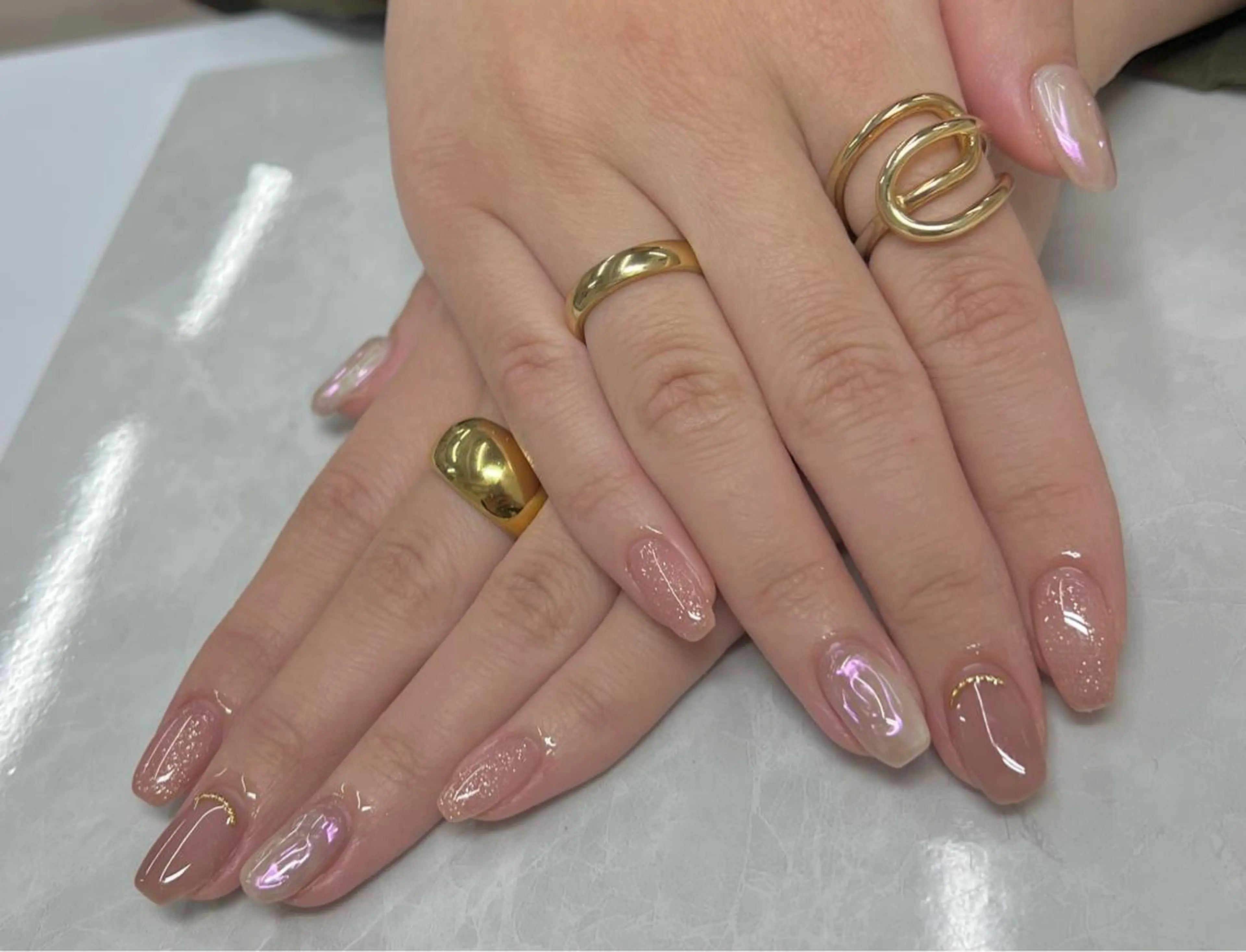 ネイル AISAフィル× ハードモチ最強のネイルデザイン