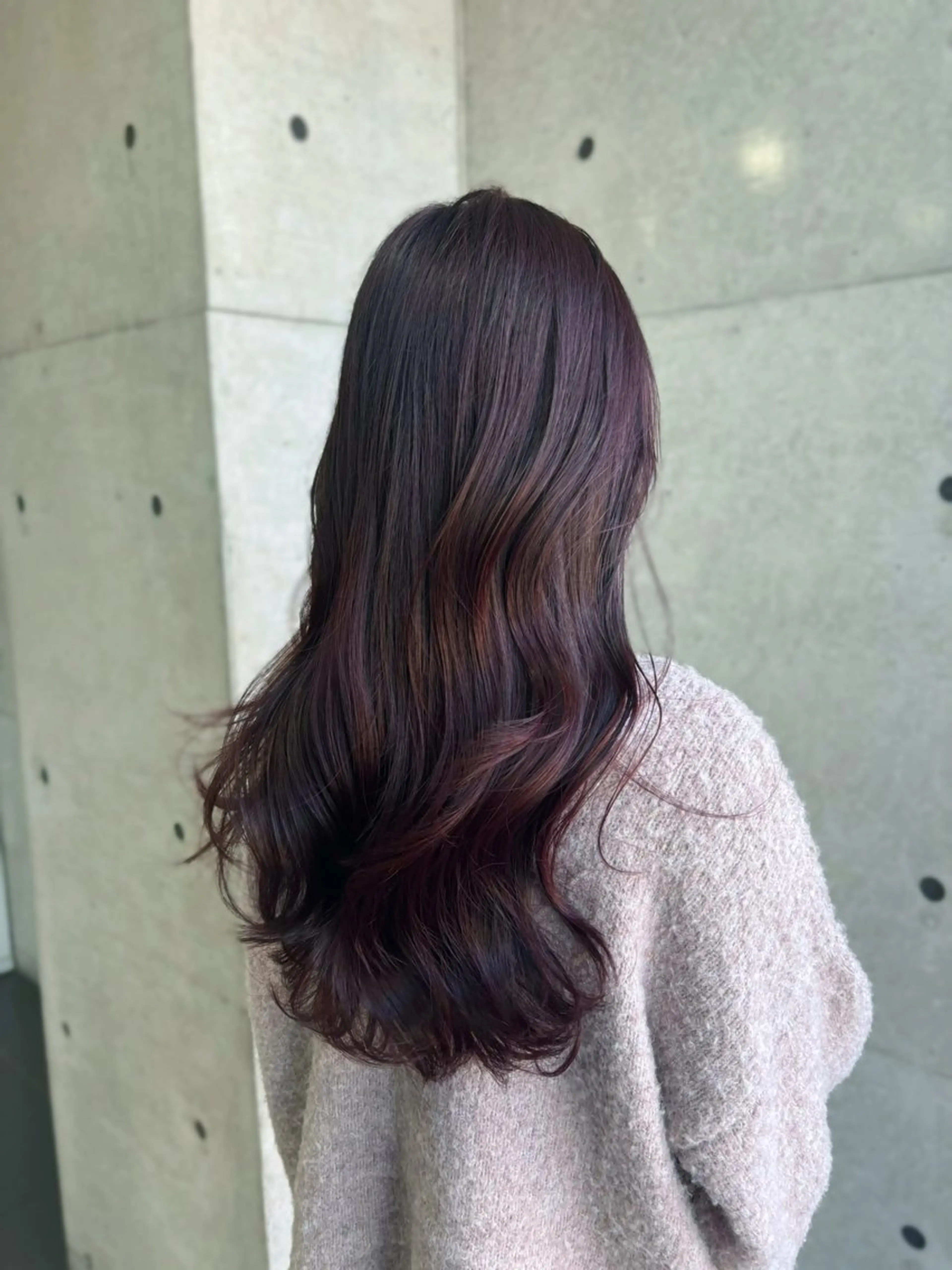 ロング カット ヘアカラー 韓国ヘア🤍 慎之介のヘアスタイル