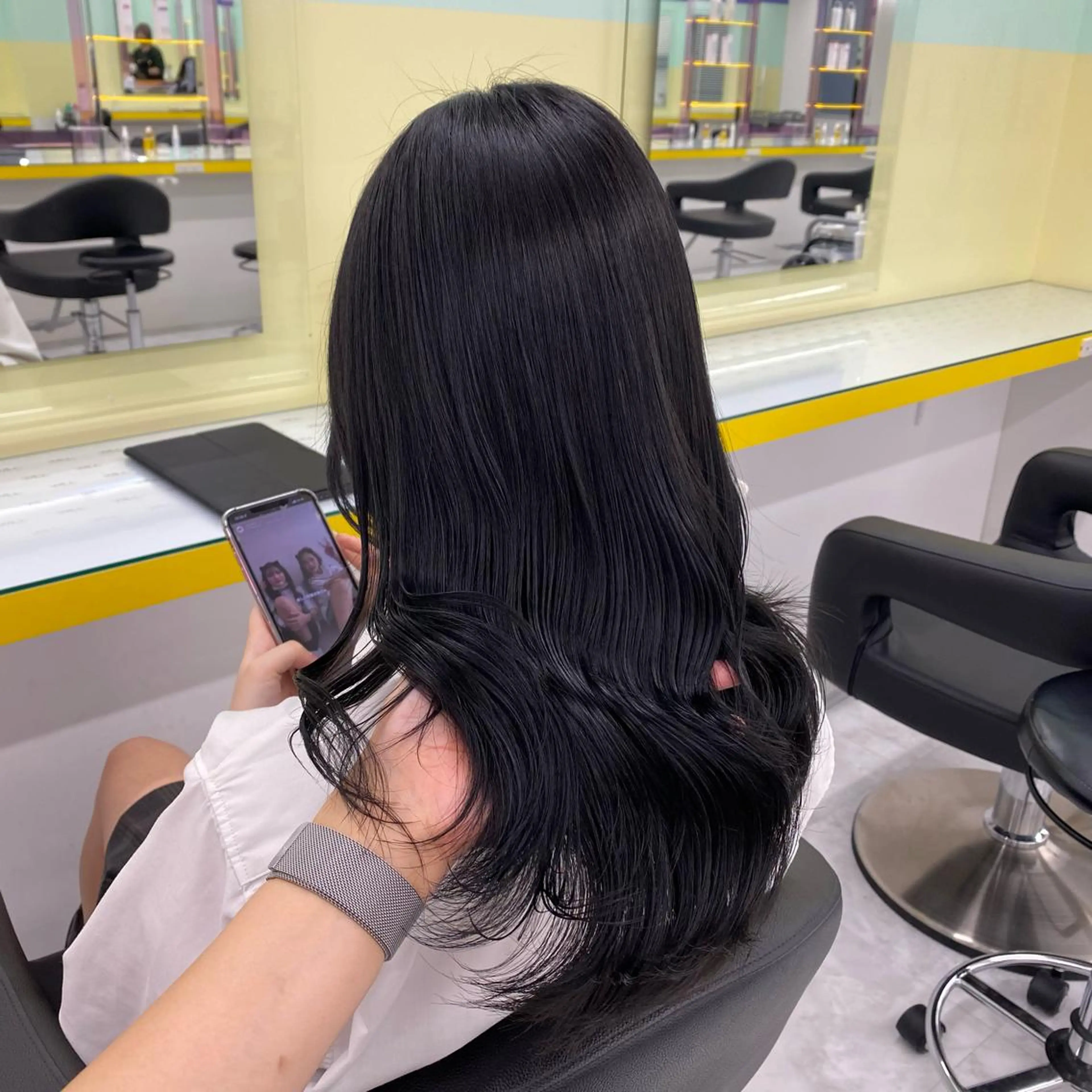 ショート カラー ヘアアレンジ カット ヘアカラー mai🍑暖色カラー /レイヤー💖のヘアスタイル