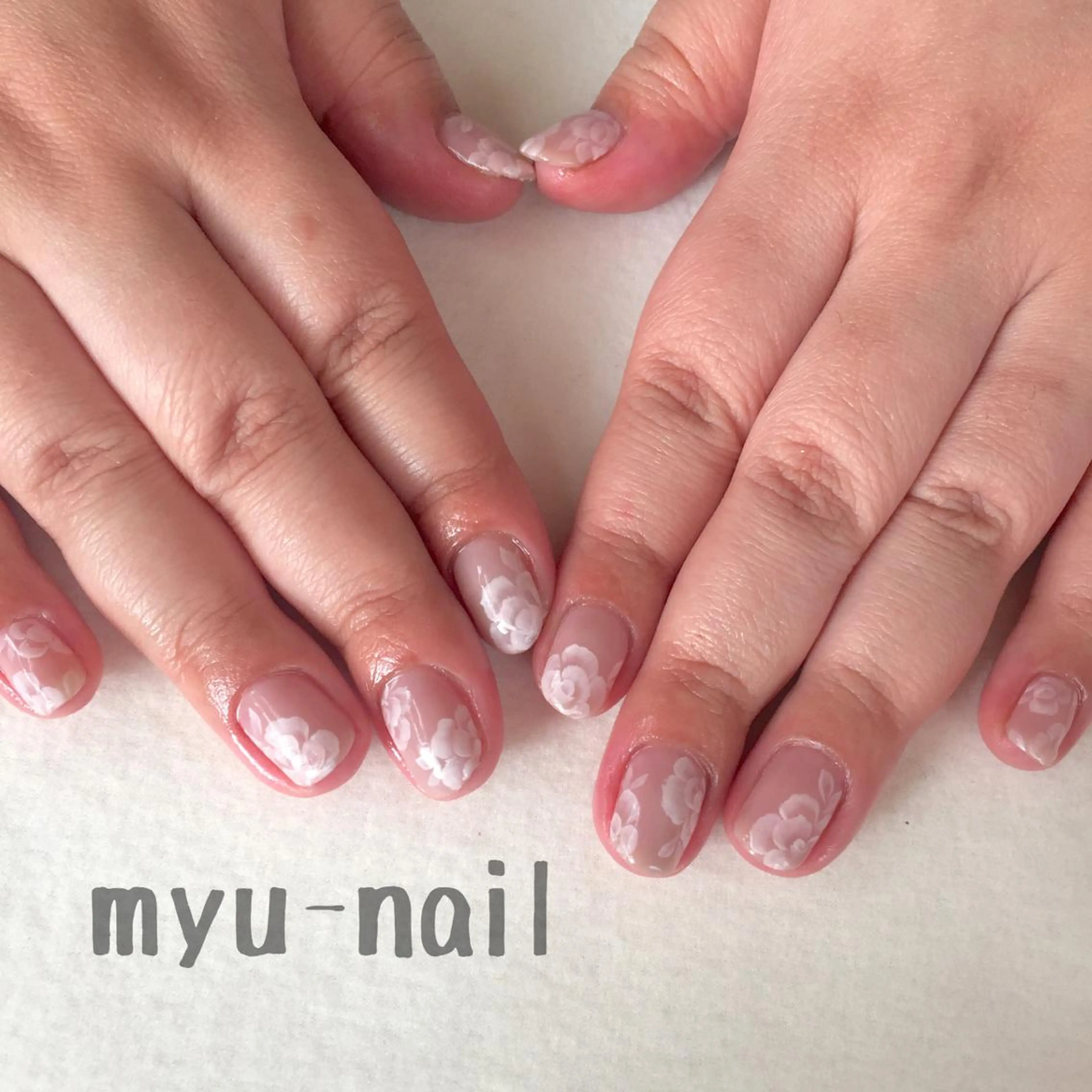 ネイル ハンドネイル ホームサロン myu-nailのネイルデザイン