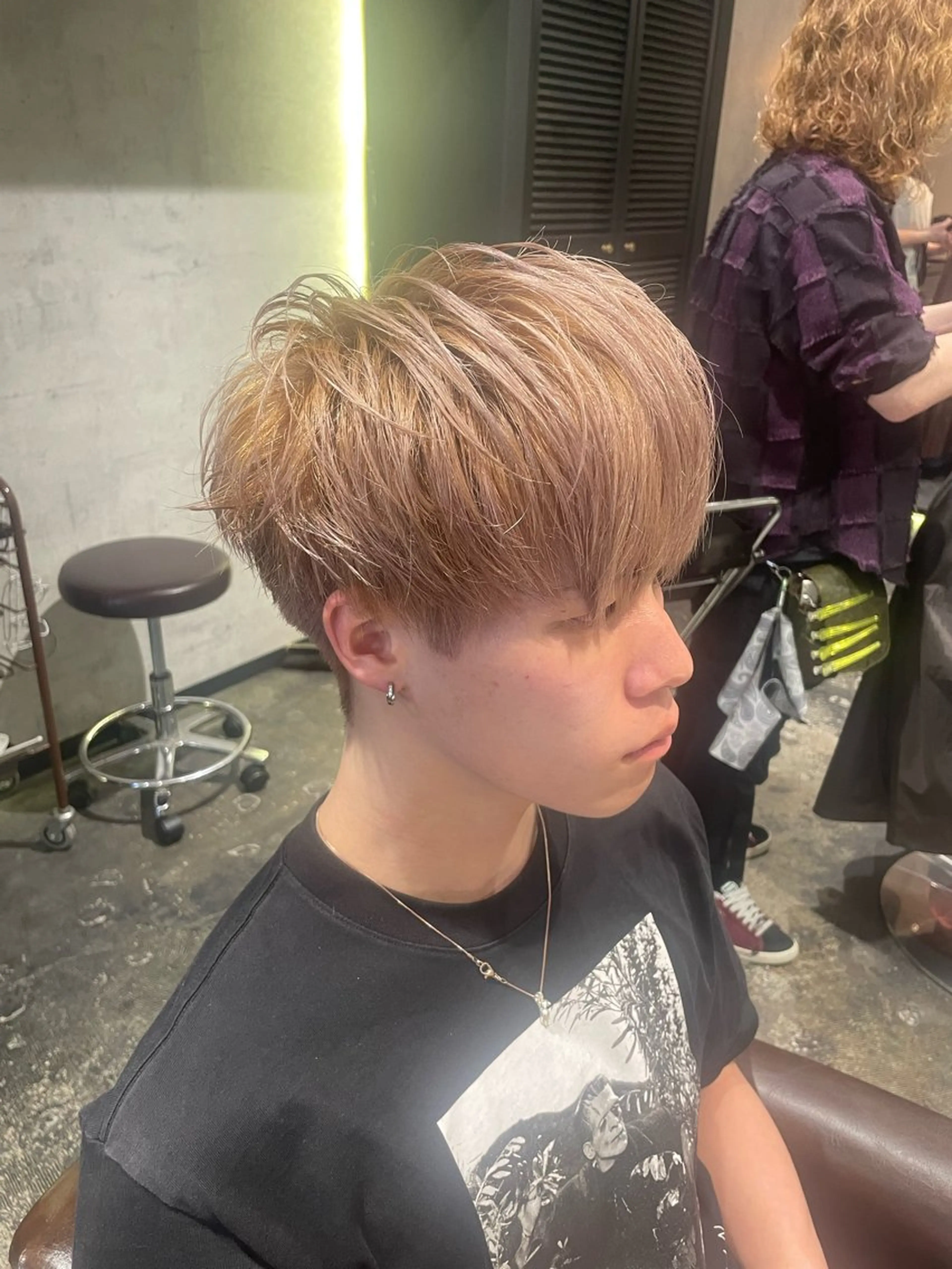 カラー メンズ カット ヘアカラー トリートメント 💈メンズ職人 ルキト💈のヘアスタイル