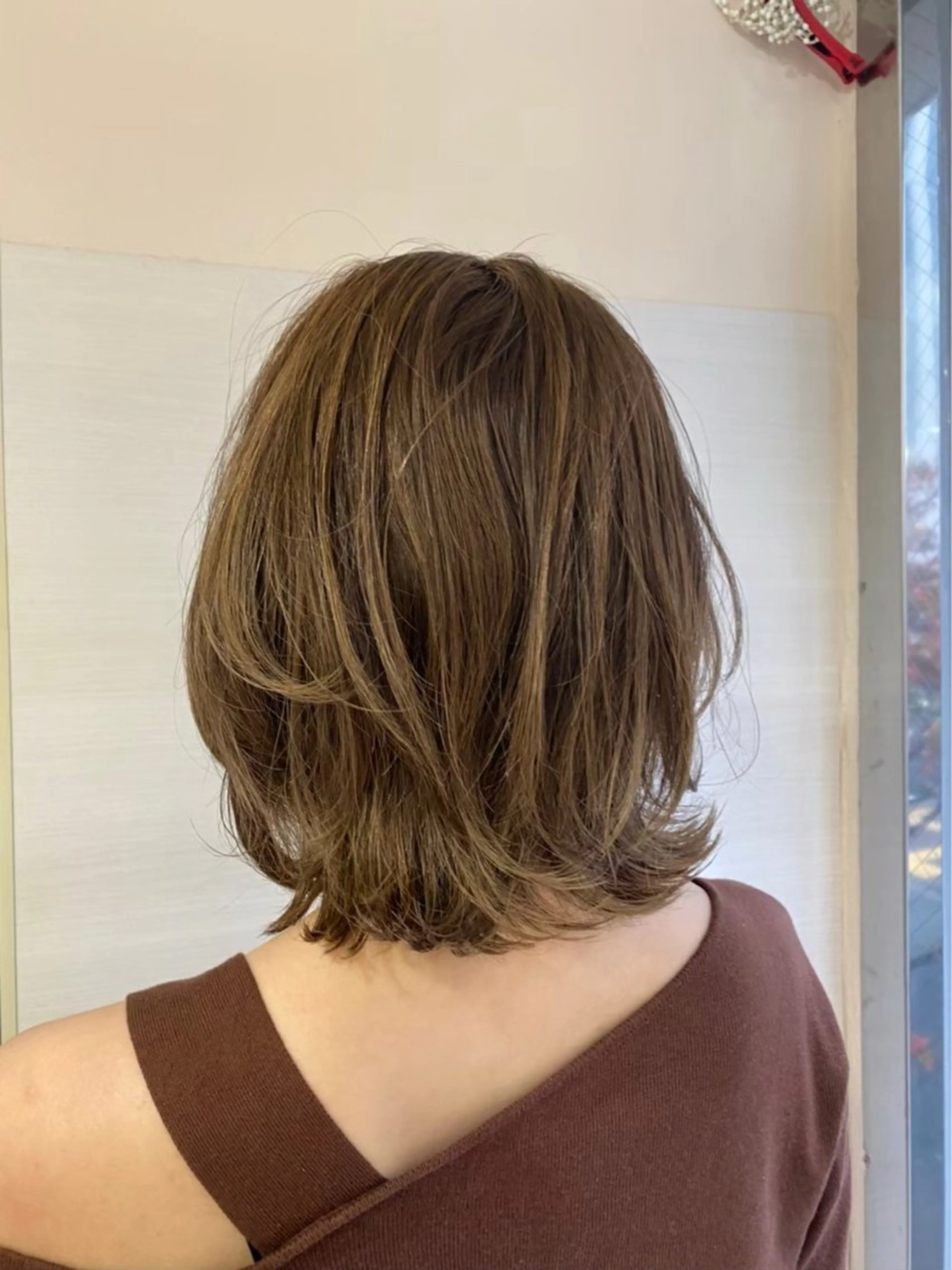 ミディアム カラー 野田 聖輝のヘアスタイル