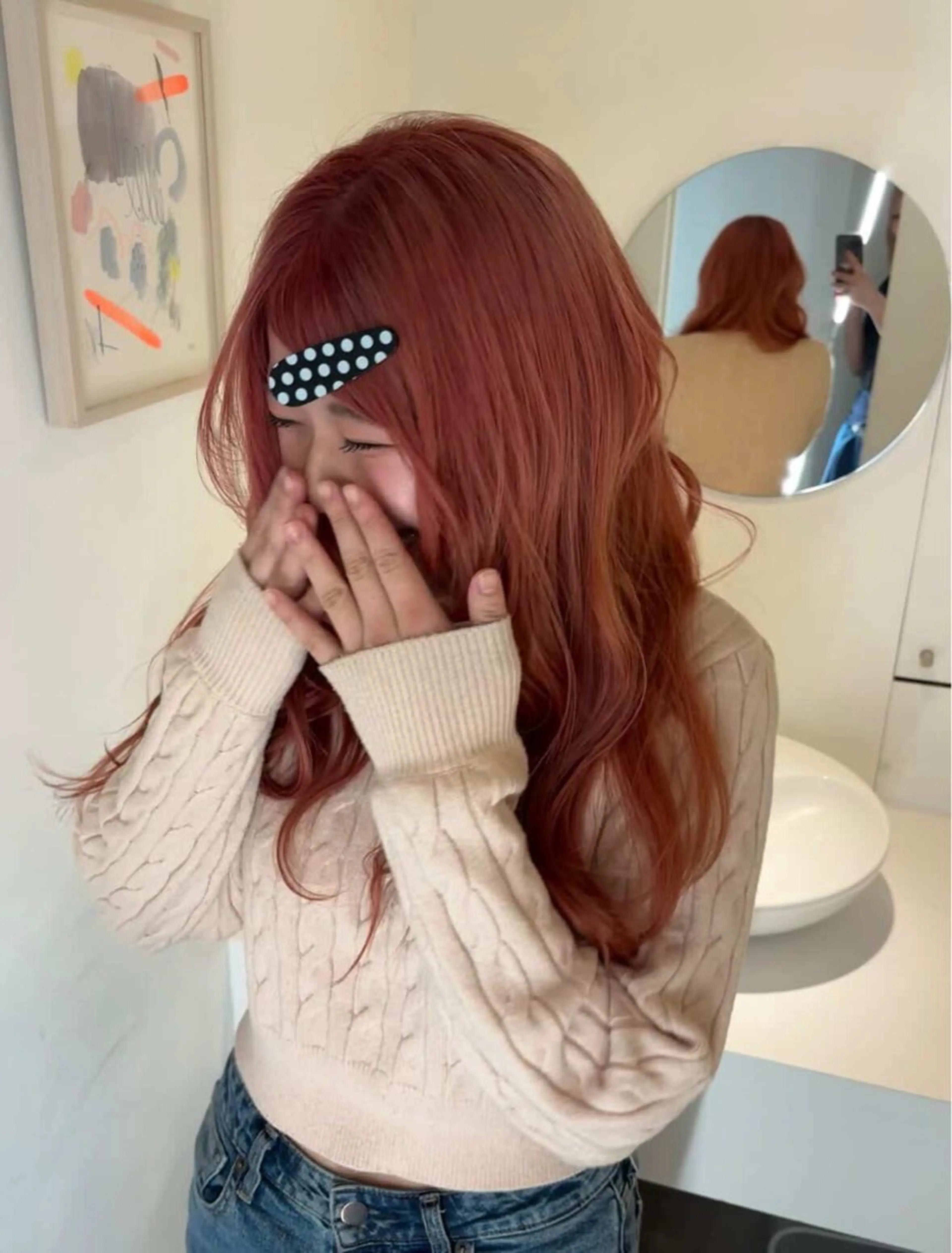 カラー ヘアカラー トリートメント ケアブリーチ 🍄Kurumi🍄のヘアスタイル