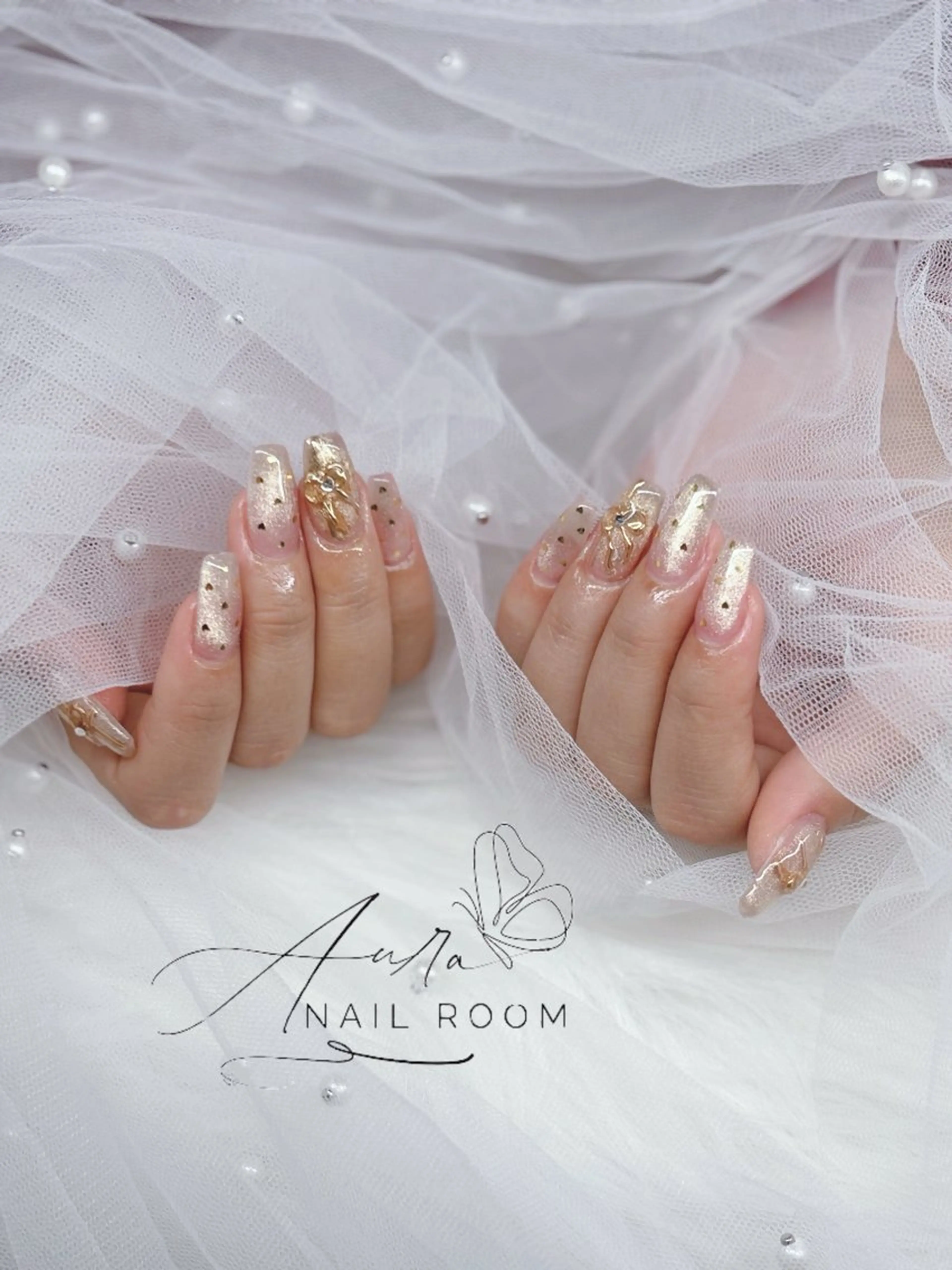 ネイル 持ち込み Aura Nail Roomのネイルデザイン