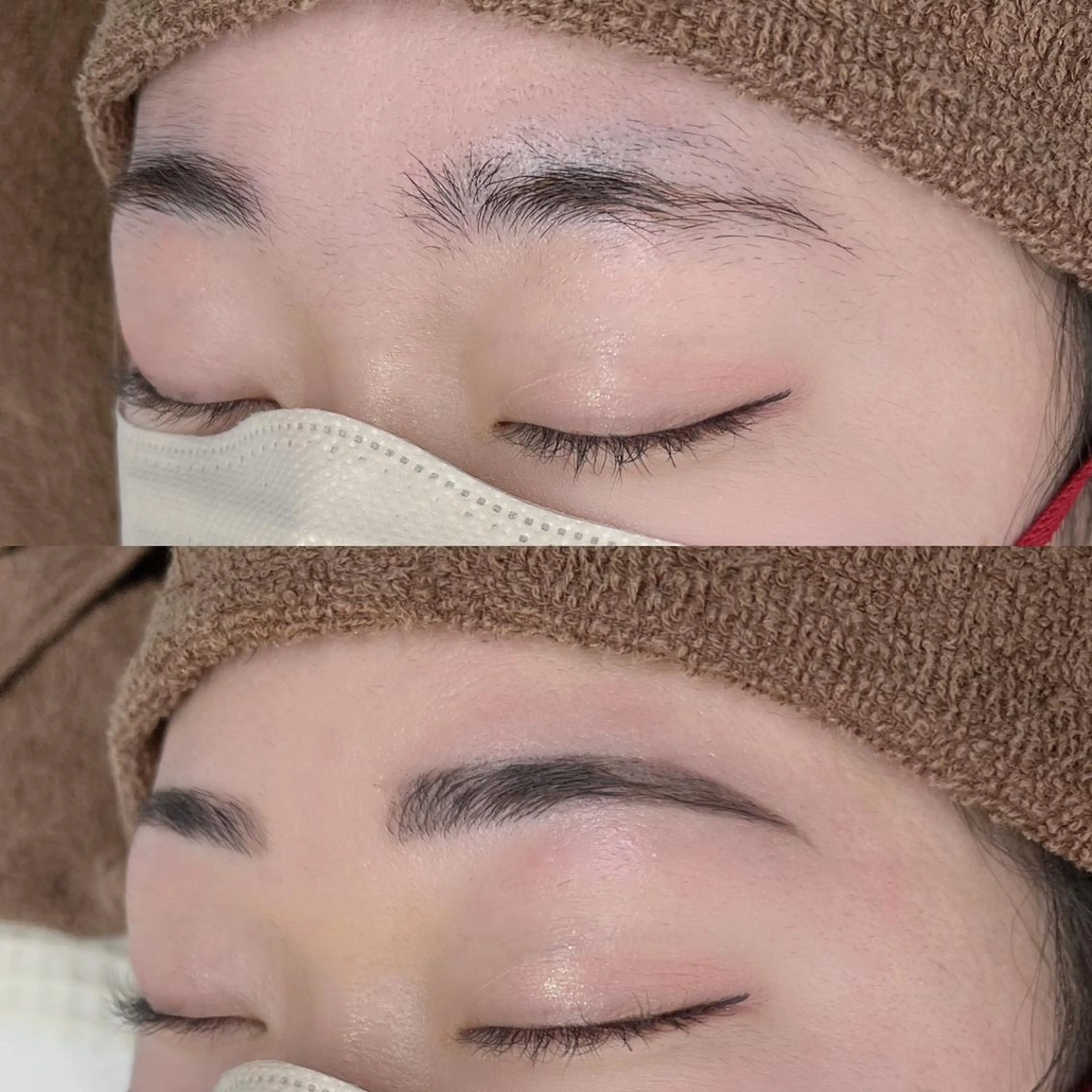 パーマ メンズ アイブロウ BEIGE 金山 🌹RUKAのマツエク・マツパデザイン