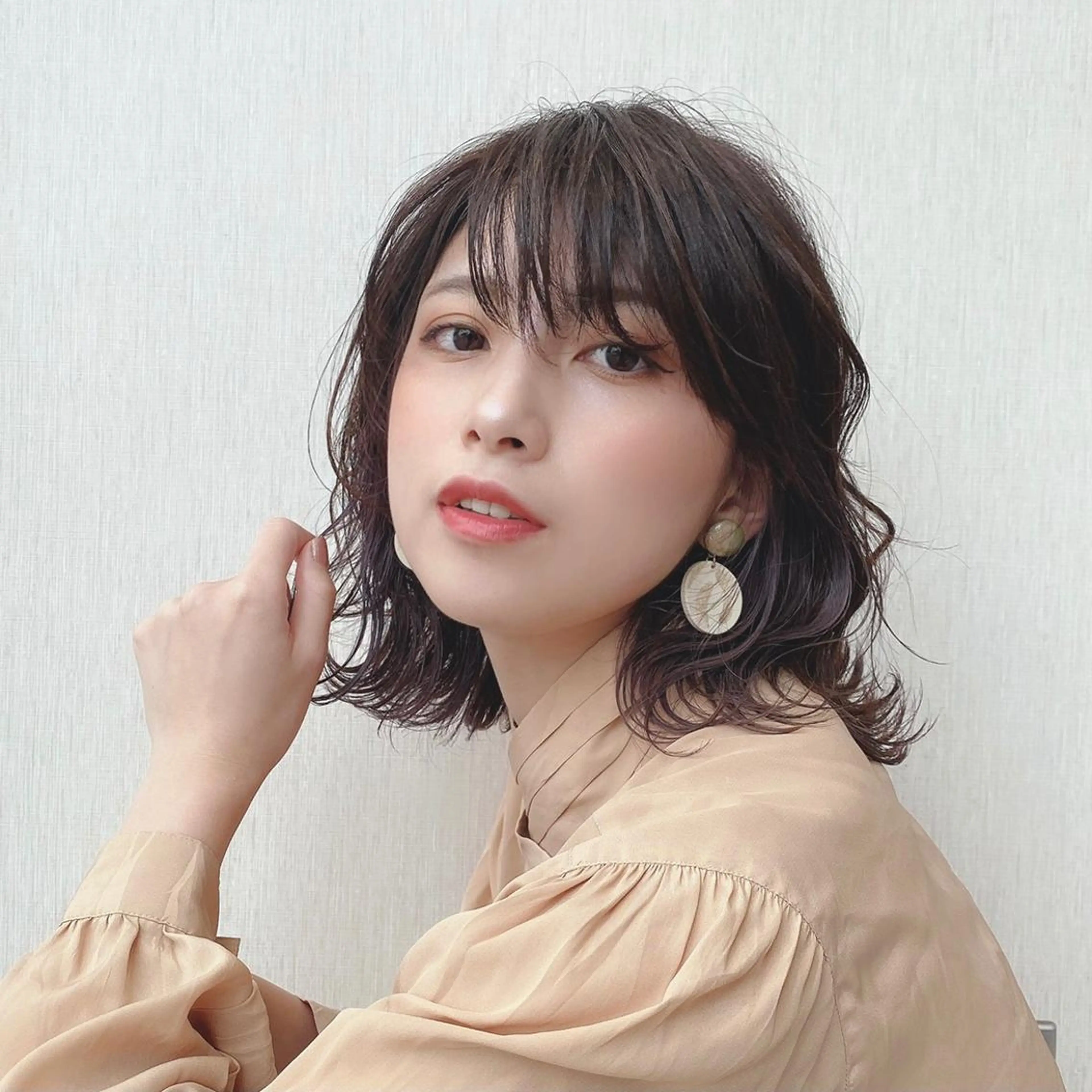 ミディアム カラー REM【阿佐ヶ谷】 MEGUのヘアスタイル