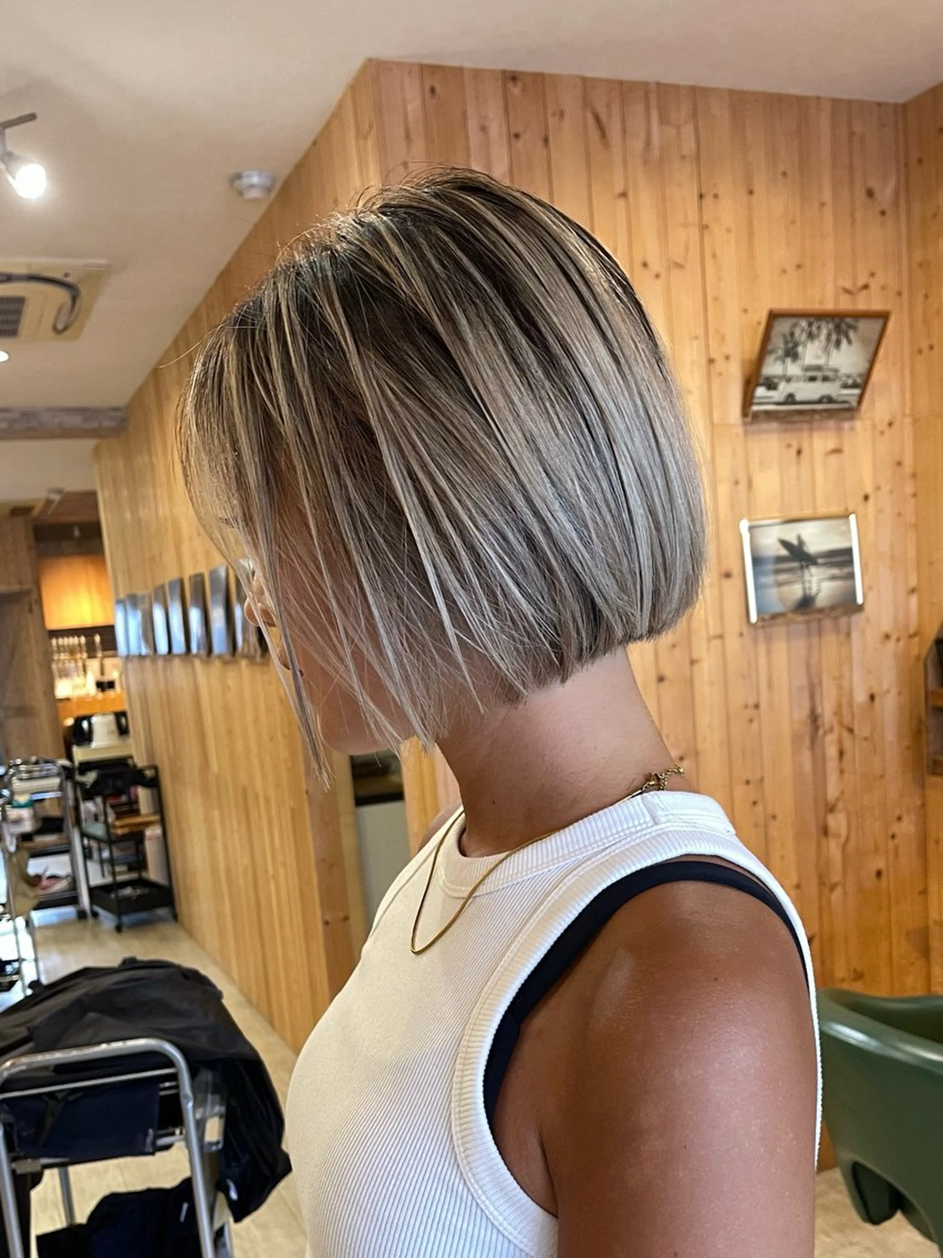 ショート カット ヘアカラー 谷山銀二郎/ 副店長のヘアスタイル