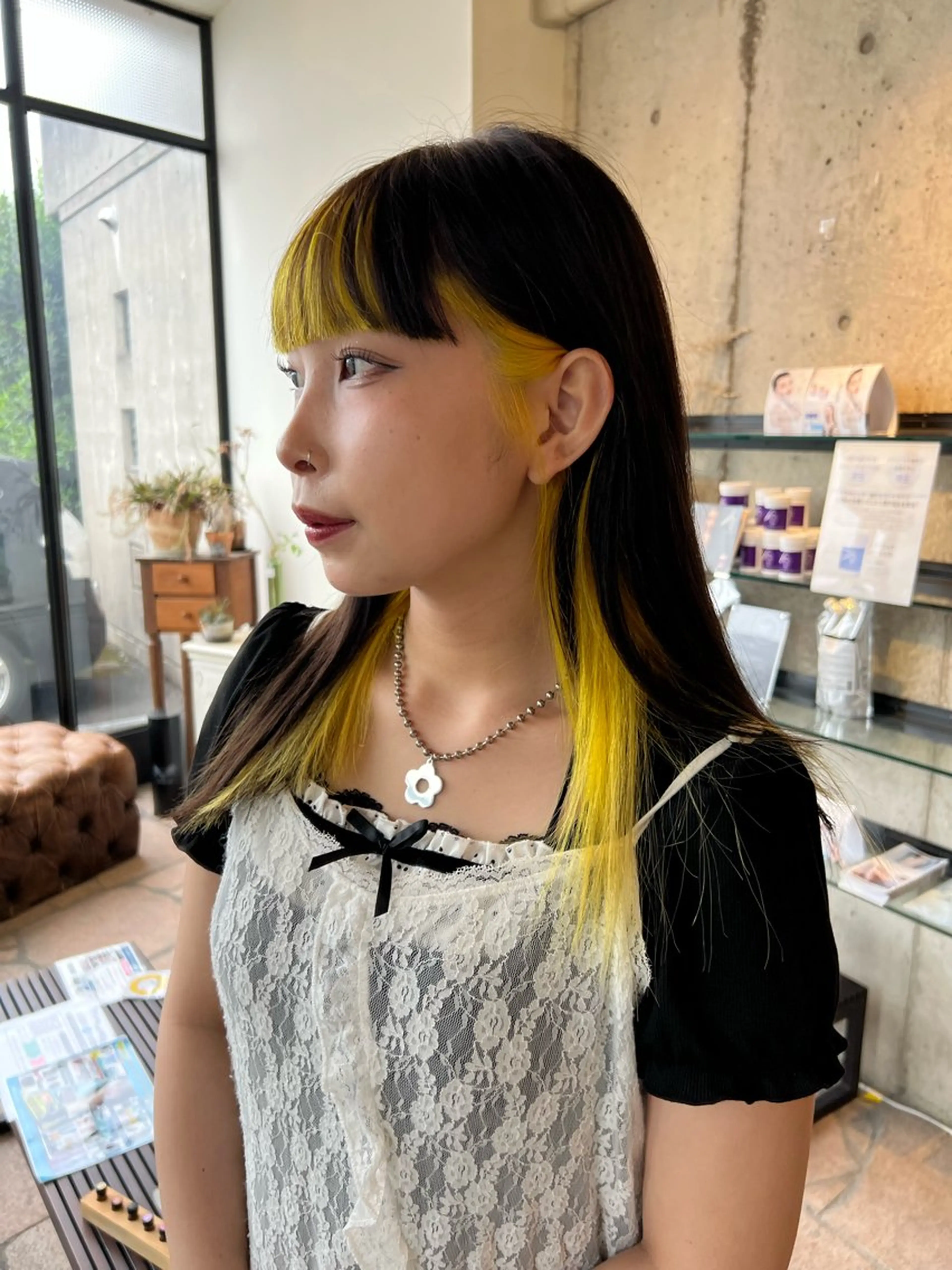 ロング カラー 只野 真衣のヘアスタイル