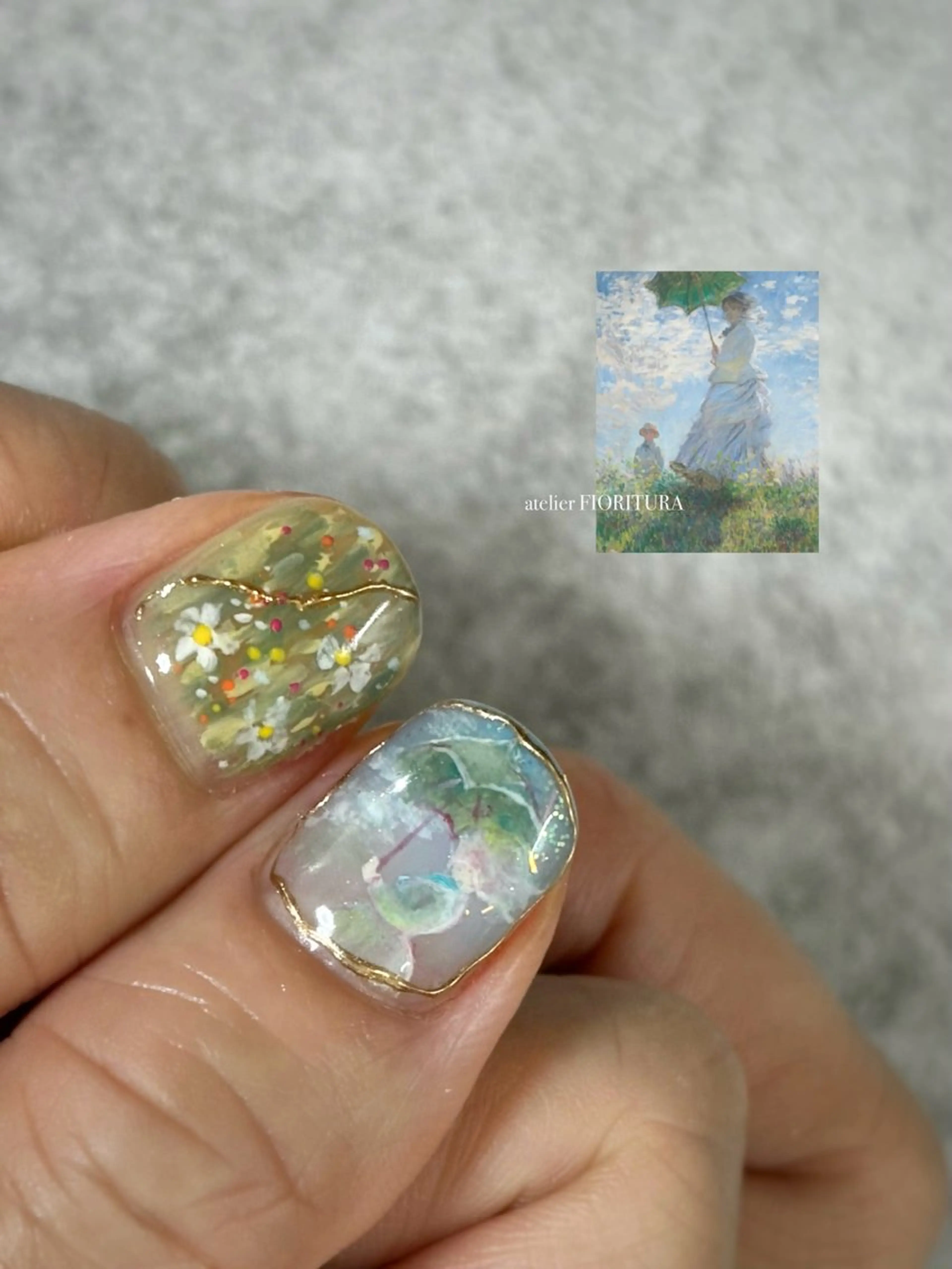 ネイル ハンドネイル FIORITURA Maikoのネイルデザイン