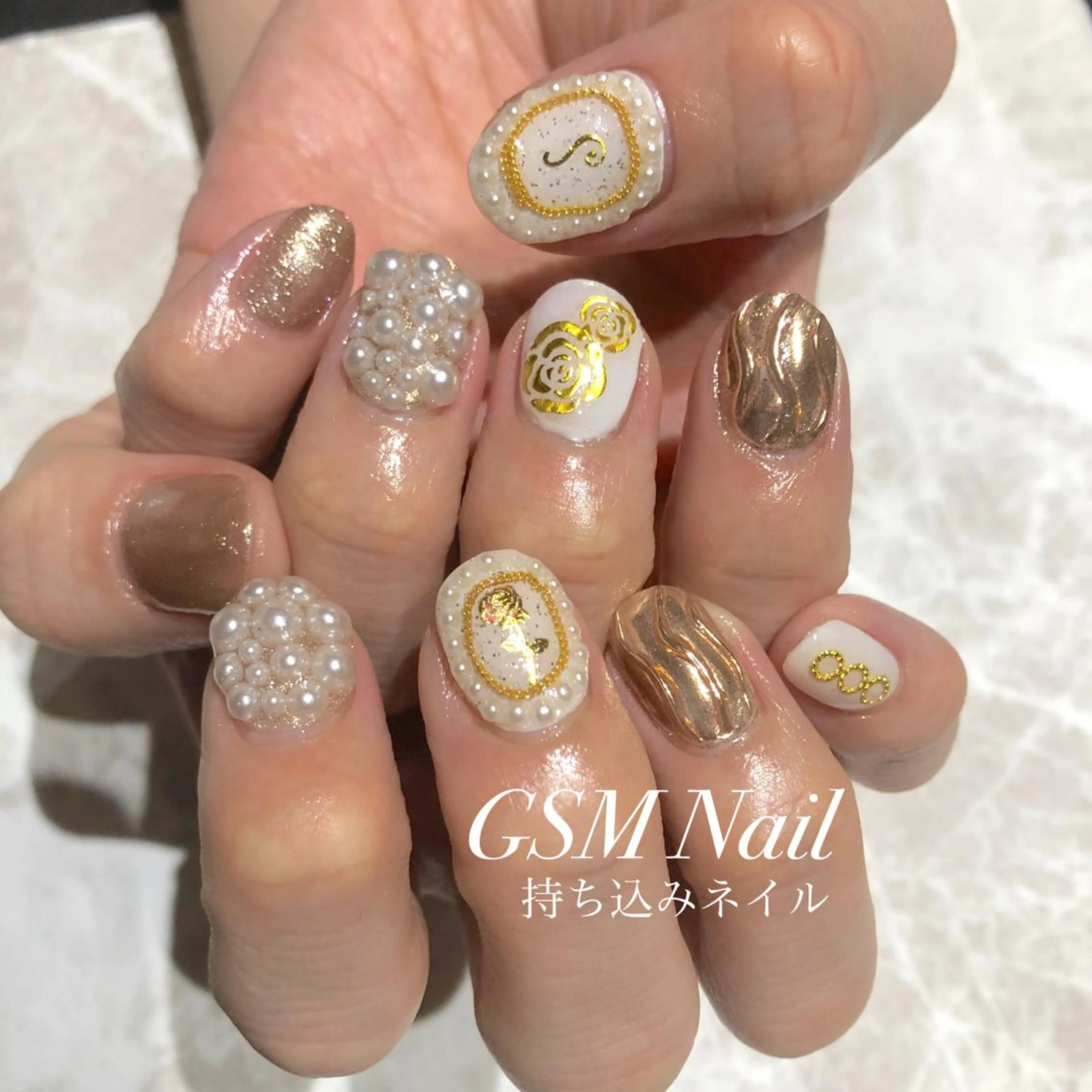 ネイル ハンドネイル nail salon GSMのネイルデザイン