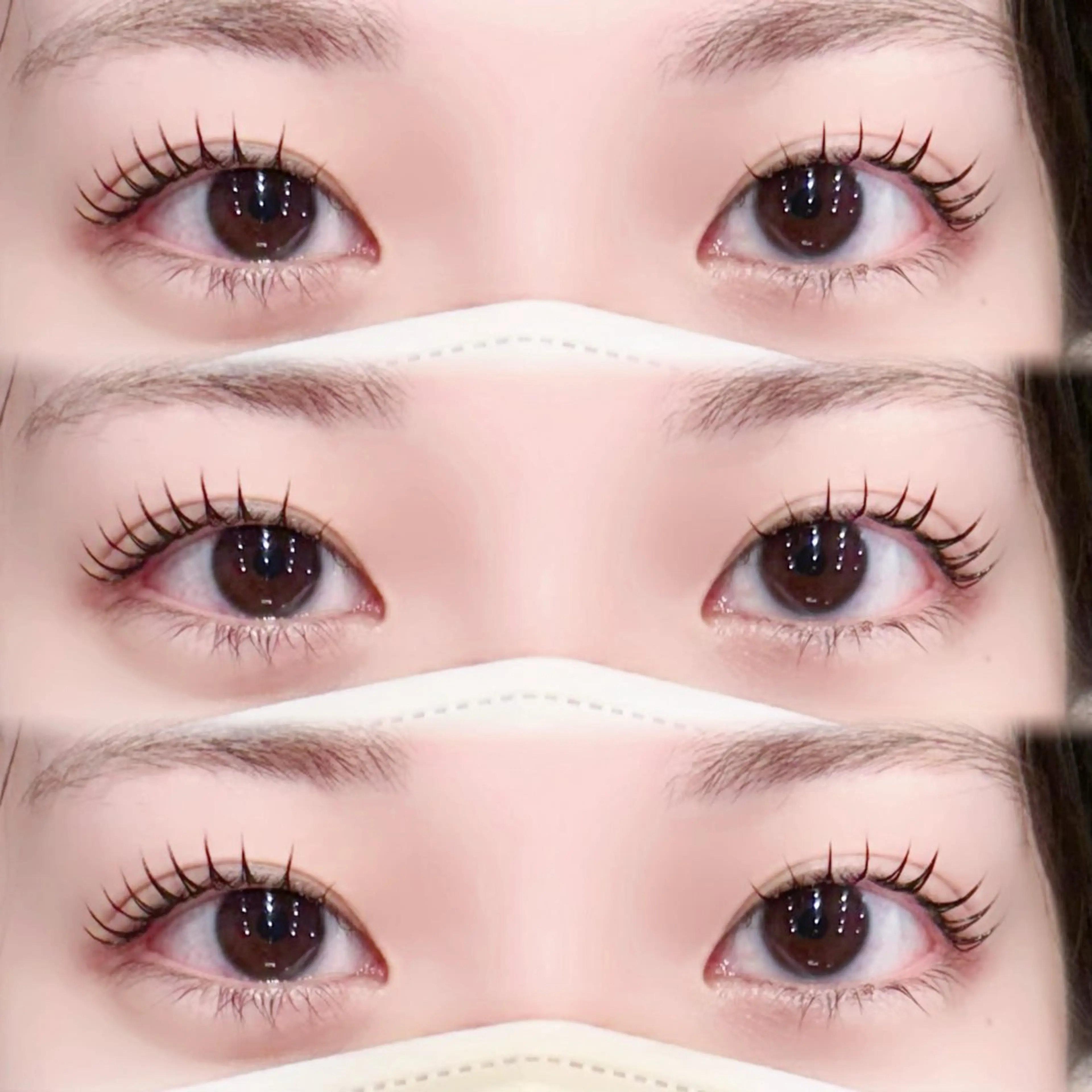 マツエク・マツパ 束感まつ毛 パリジェンヌラッシュリフト 野田 明七のマツエク・マツパデザイン