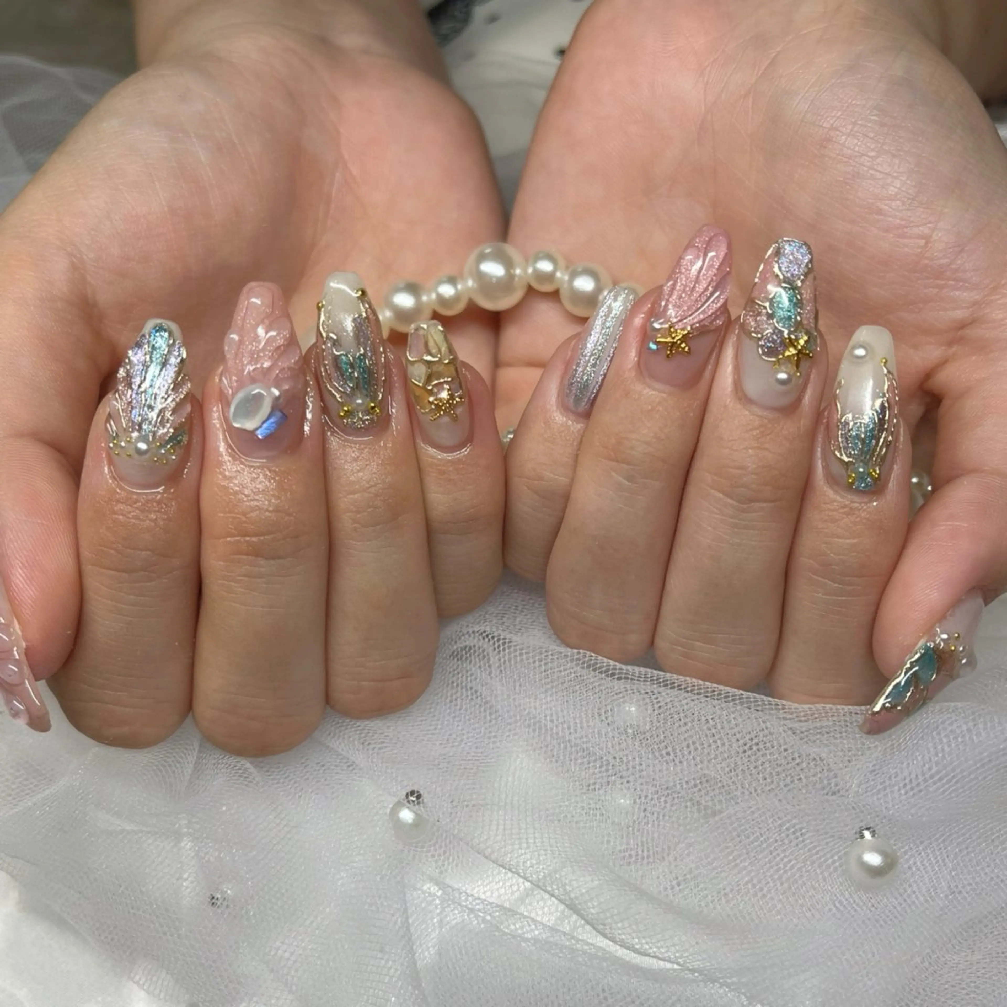 ネイル ハンドネイル ブルーデイジー栄本店所属・BlueDaisy 栄本店のネイルデザイン