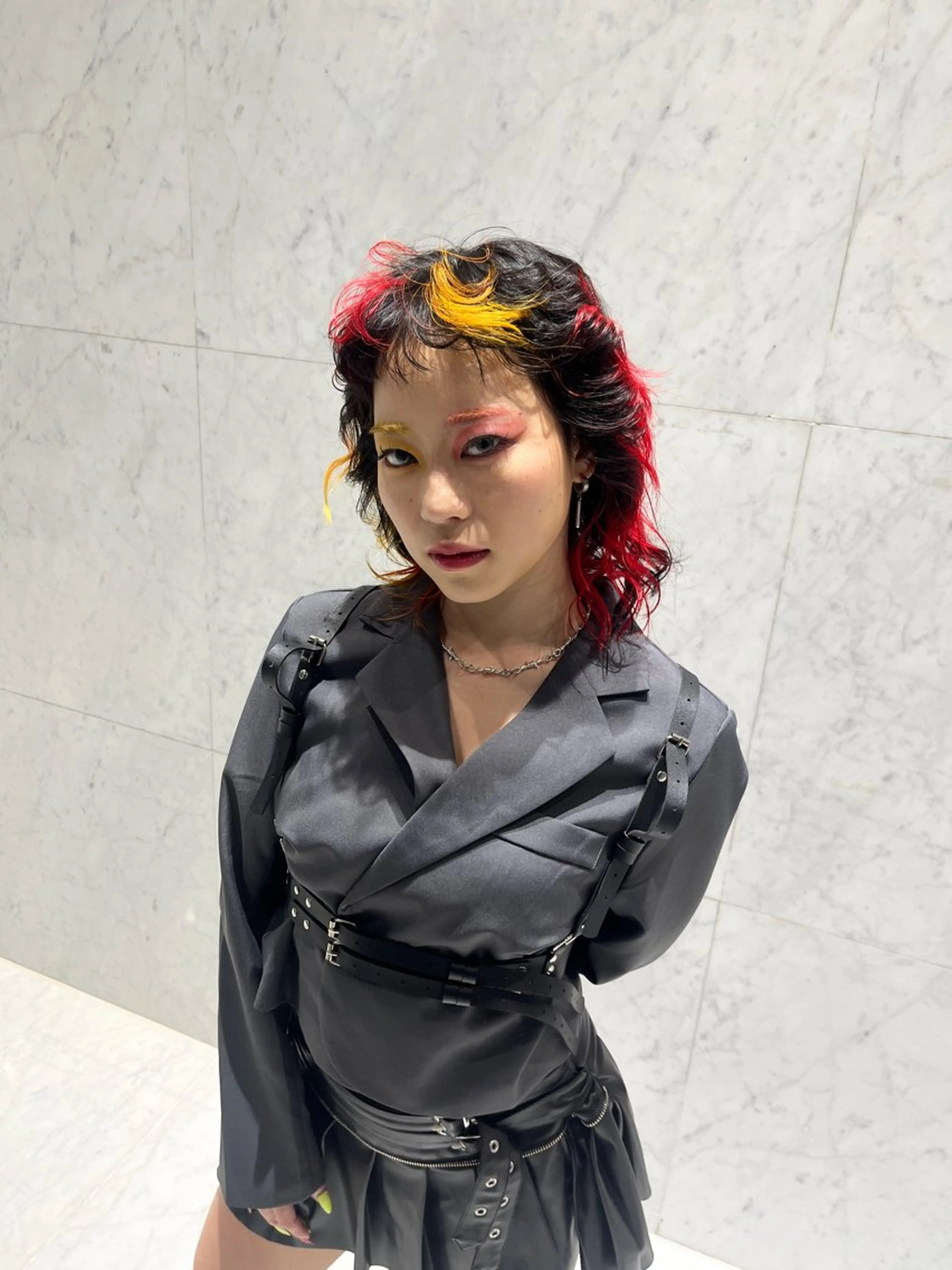 ミディアム カラー くぼたひより /モデル様募集中のヘアスタイル