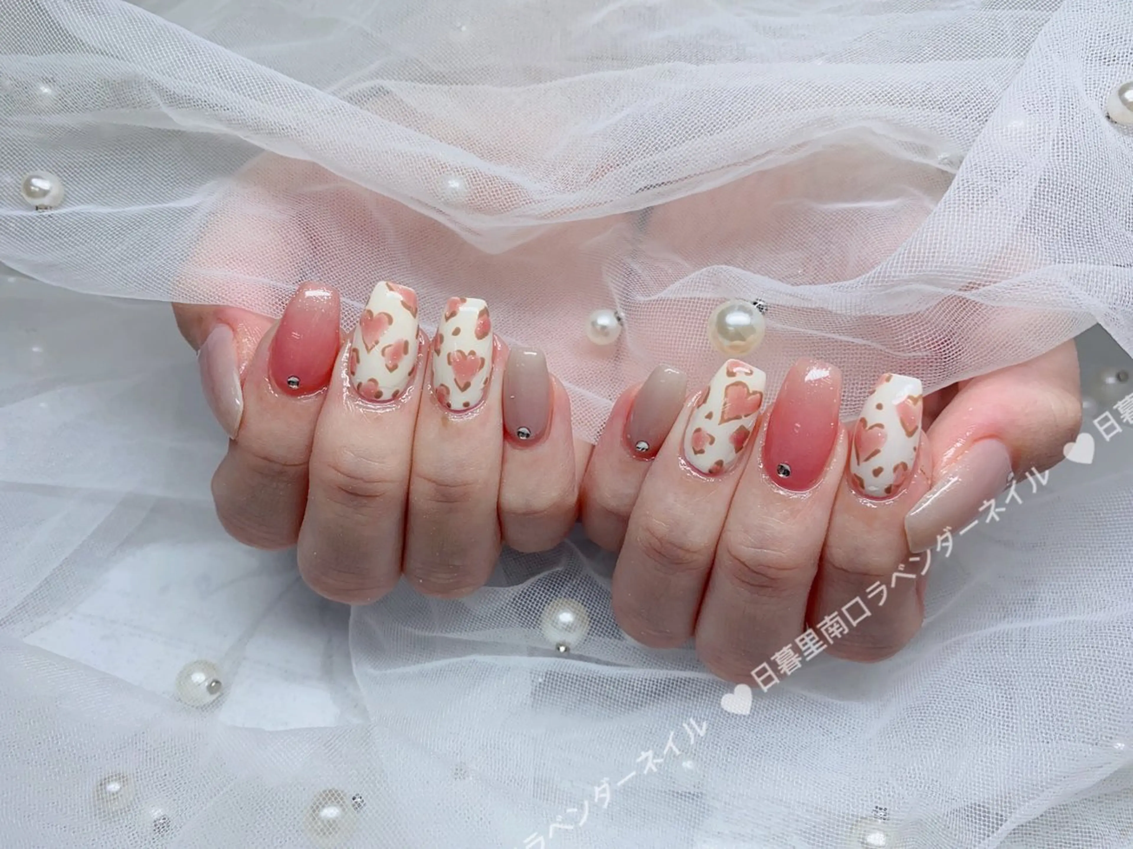 ネイル ラベンダー💖日暮里 ルル💖ネイルのネイルデザイン