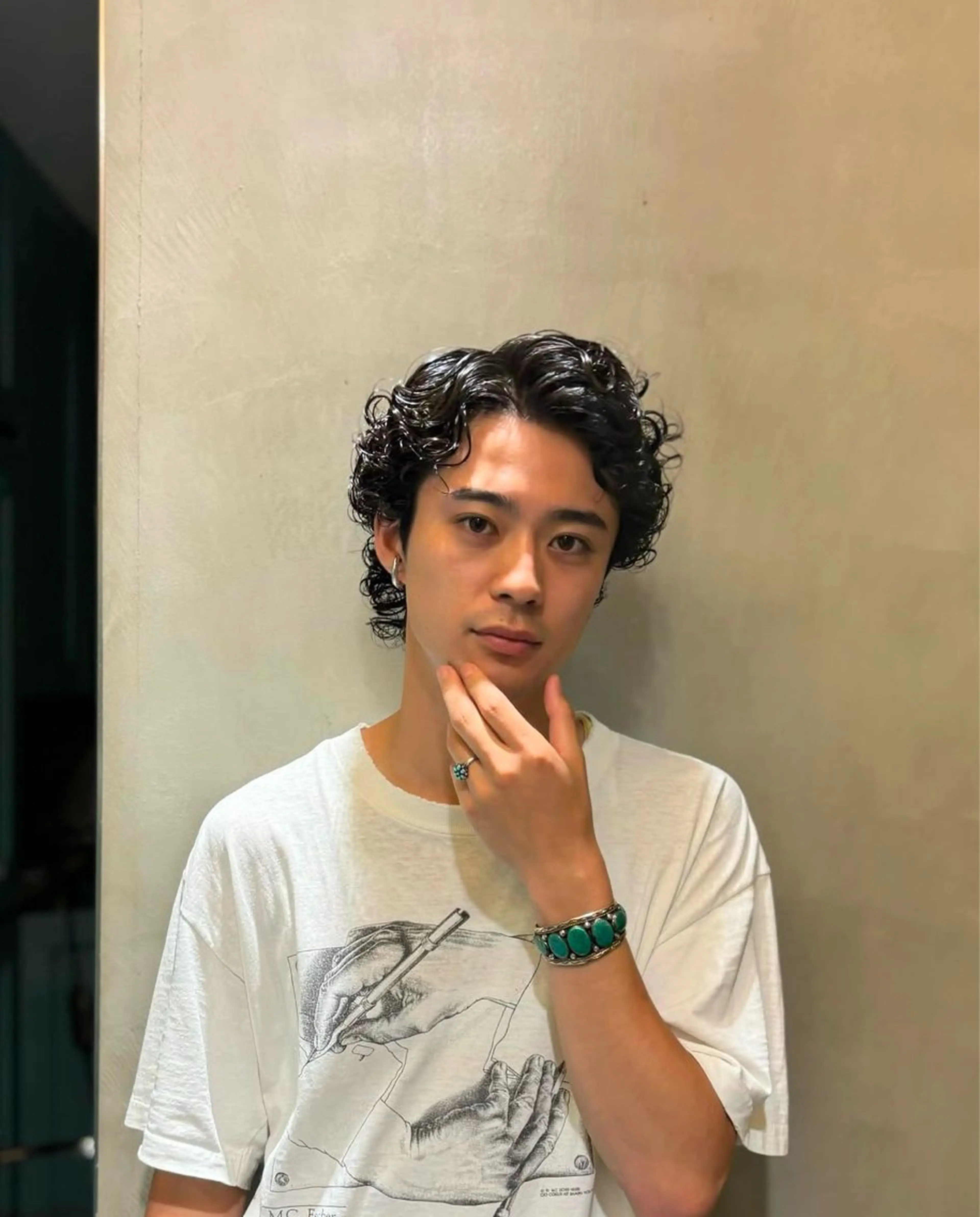 ショート パーマ メンズ カット ヘアカラー パーマ トリートメント 💈メンズ特化💈 テッペイのヘアスタイル