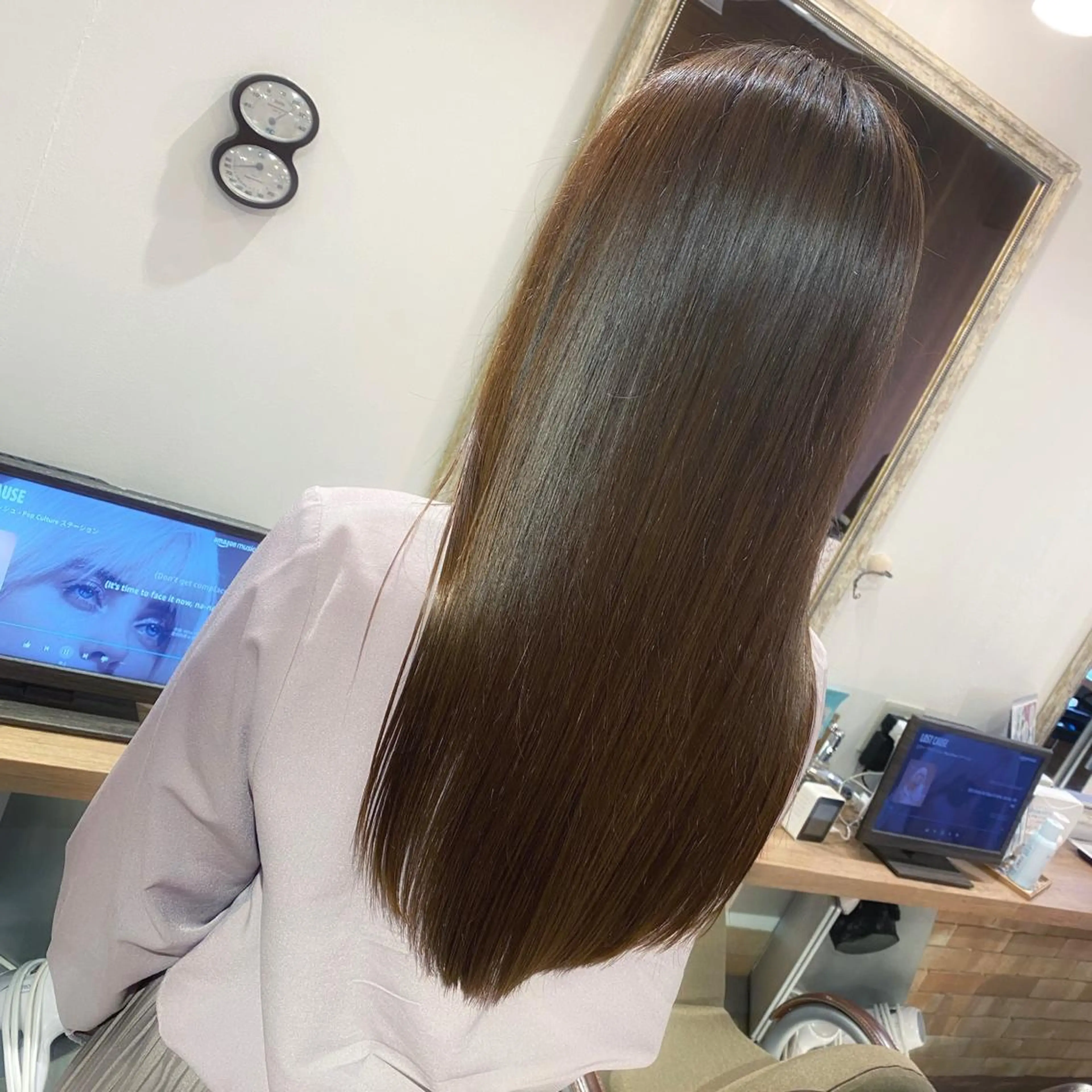 ロング 髪質改善 ロング トリートメント 酸熱トリートメント 髪質改善特化 安東駿介のヘアスタイル