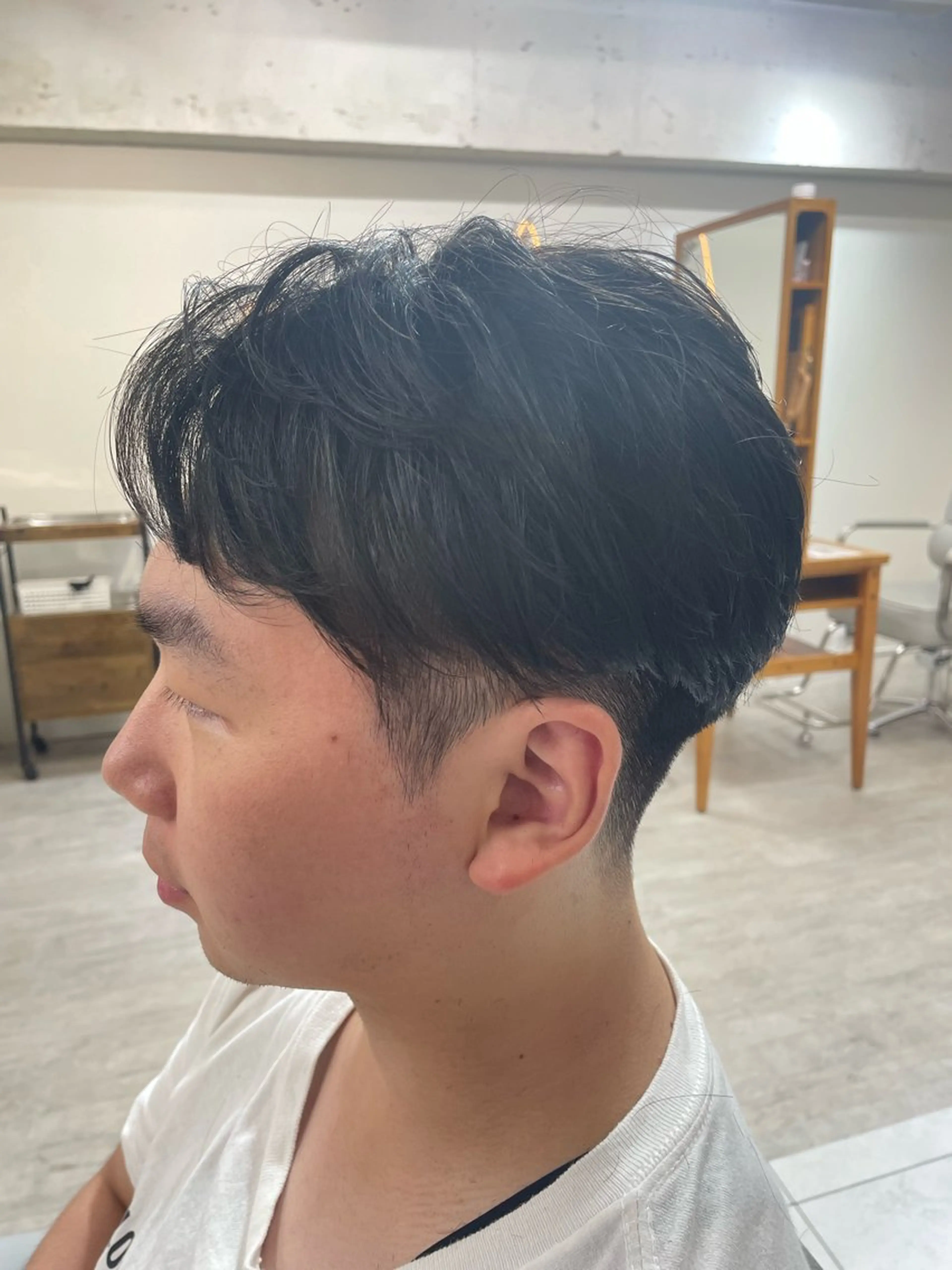 パーマ メンズ カット 縮毛矯正 颯メンズ特化ツイスパ 朝ラクセットのヘアスタイル