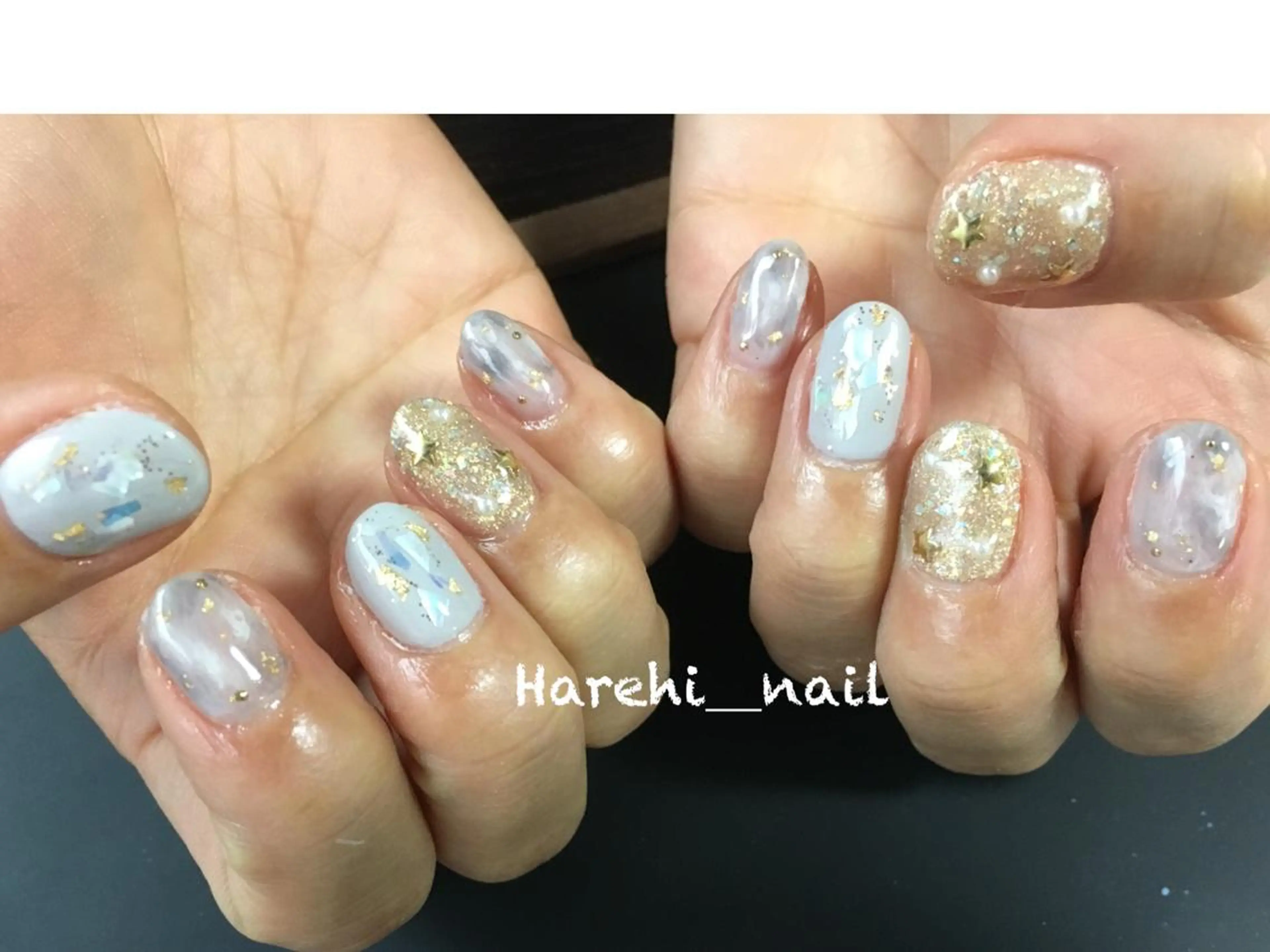 ネイル ハンドネイル Harehi_ nailのネイルデザイン