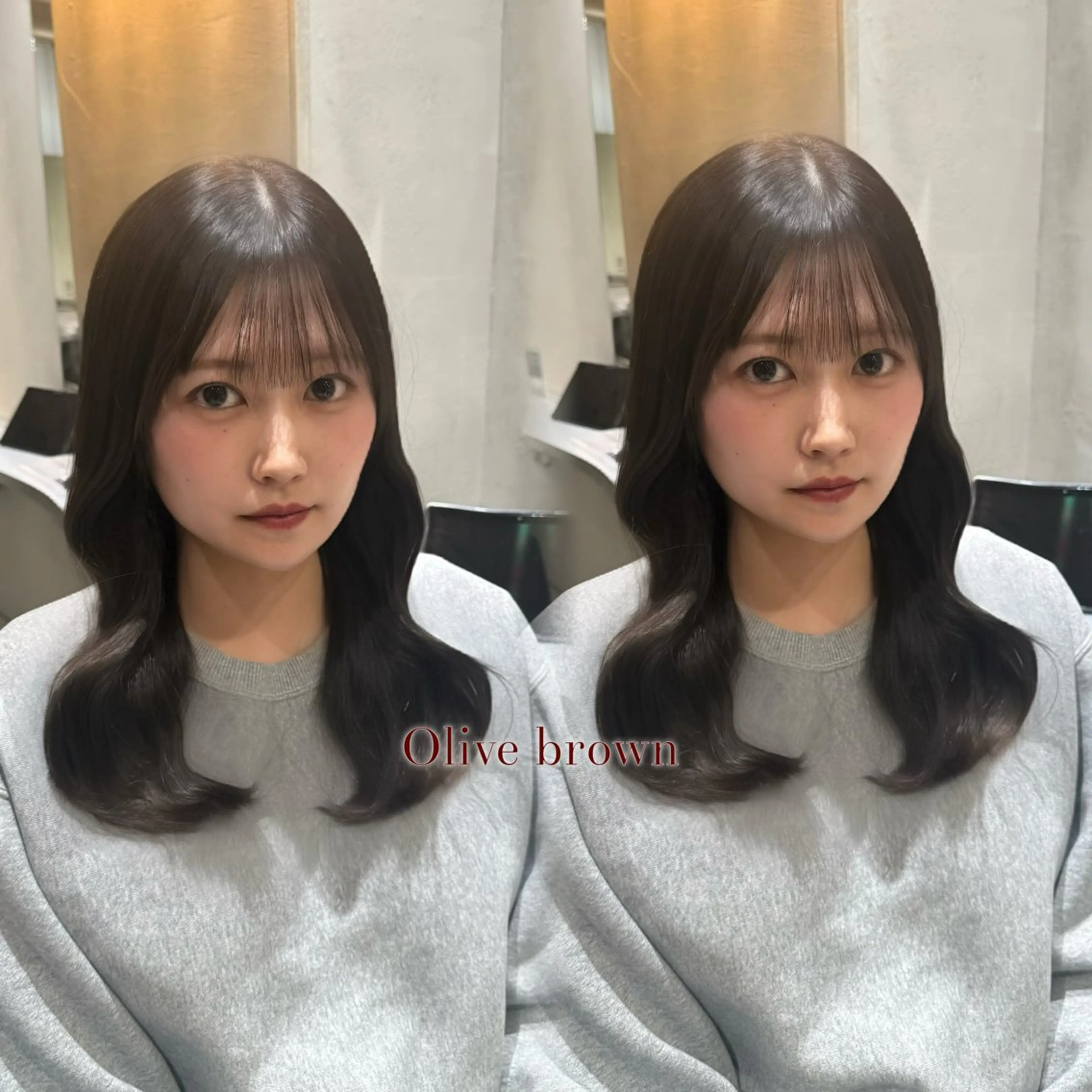 セミロング ヘアカラー トリートメント エクステ/髪質改善 HARUKA🎀のヘアスタイル