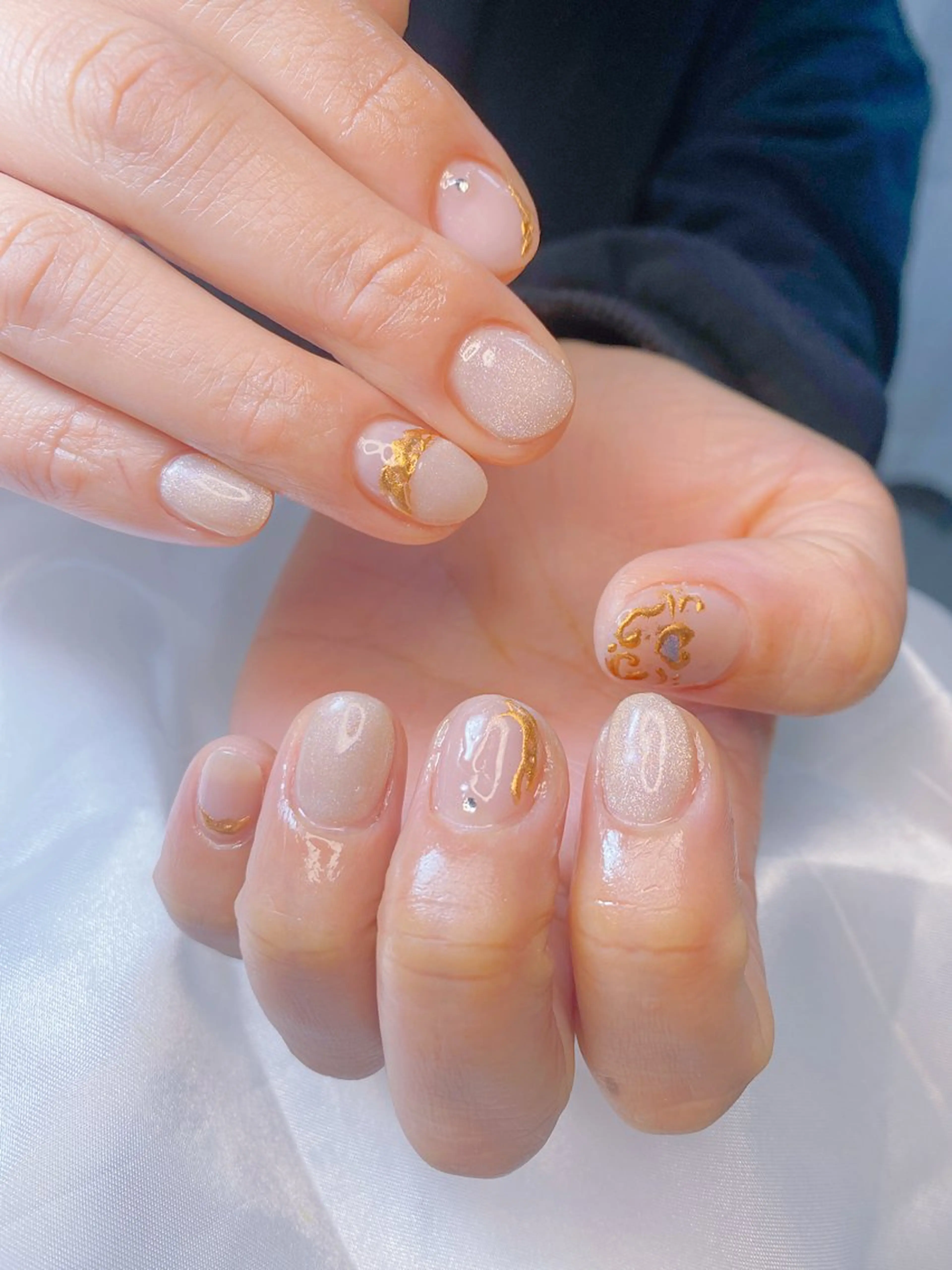 ネイル ハイネイル 自宅サロンのネイルデザイン