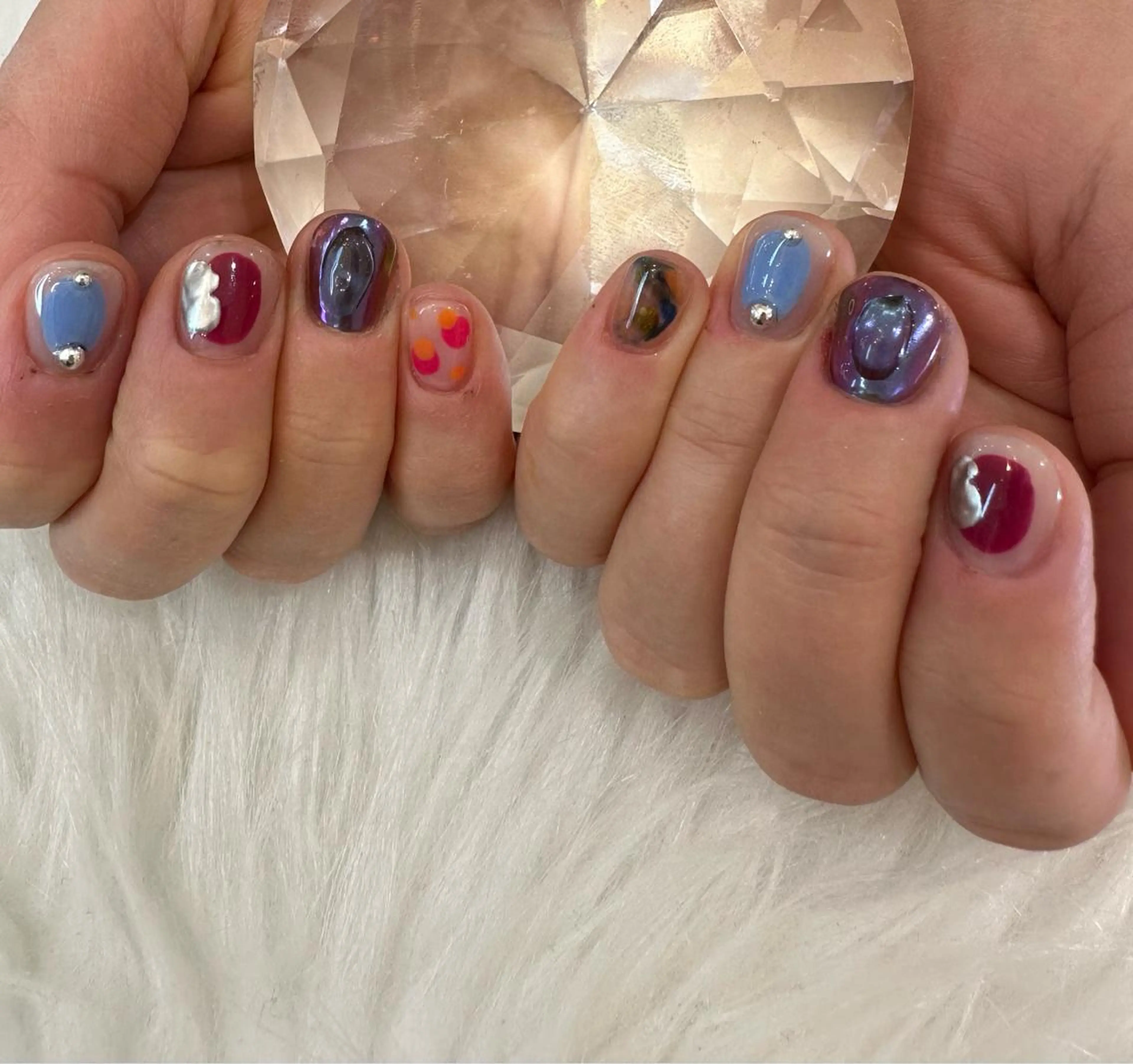 ネイル Silent 話さないネイルサロンのネイルデザイン