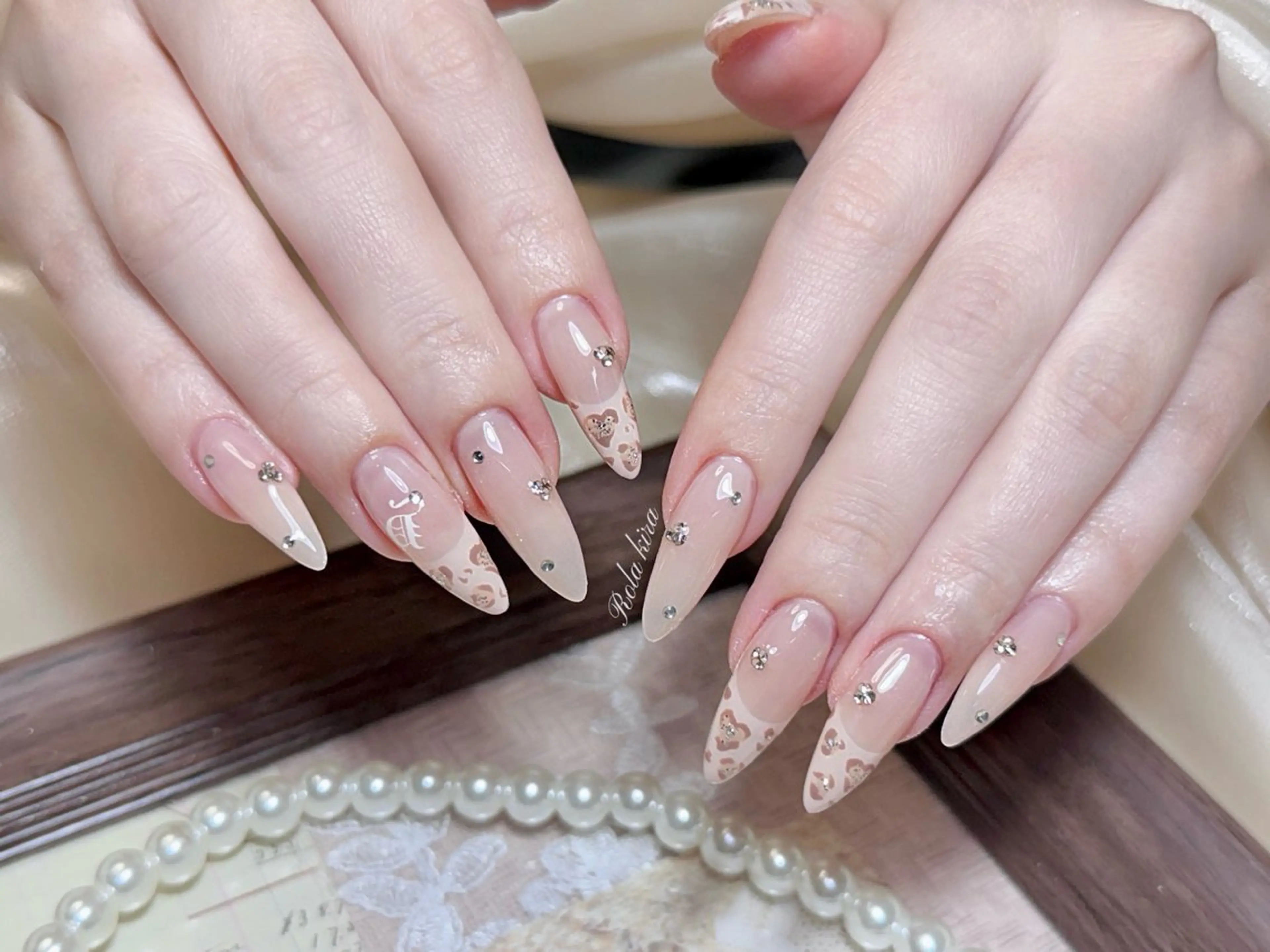 【人気NO.1】長さだし 持ち込みデザイン120分(パーツ付け放題) ¥12880→¥6980の写真