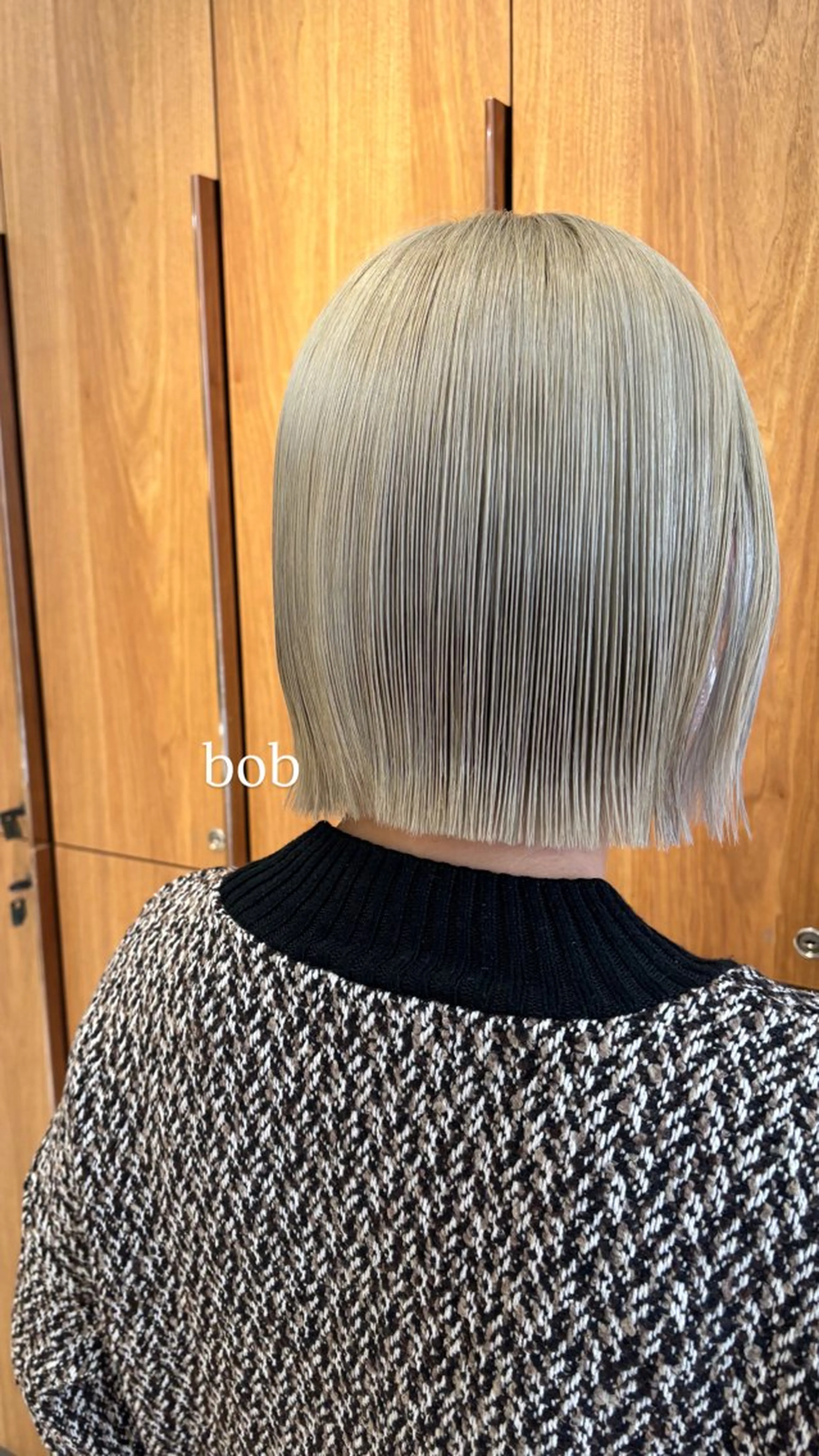 ショート ボブ カット mino🌼🌈 ボブ/透明感カラーのヘアスタイル