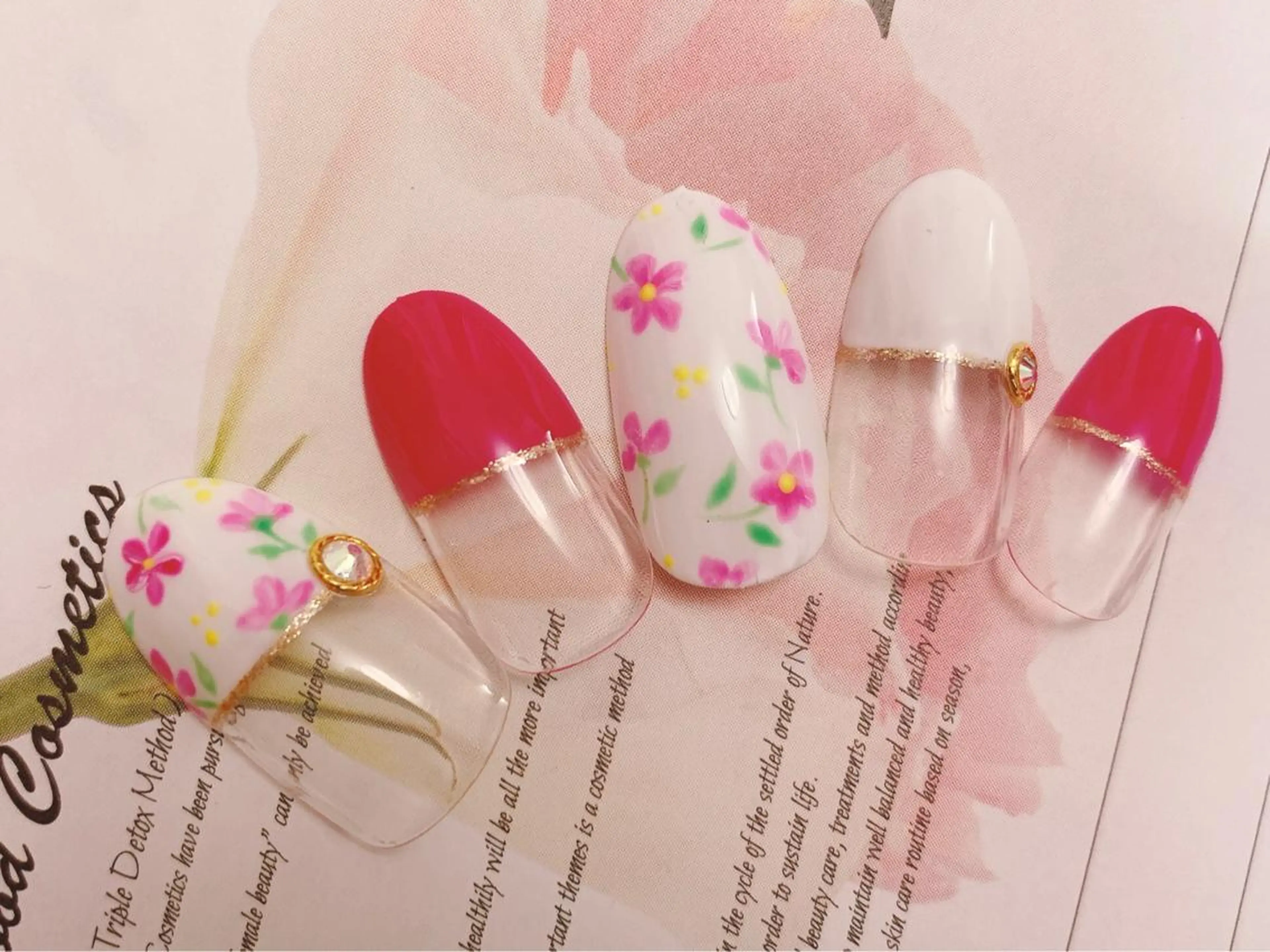 ネイル f'bloom  L’ecrinのネイルデザイン