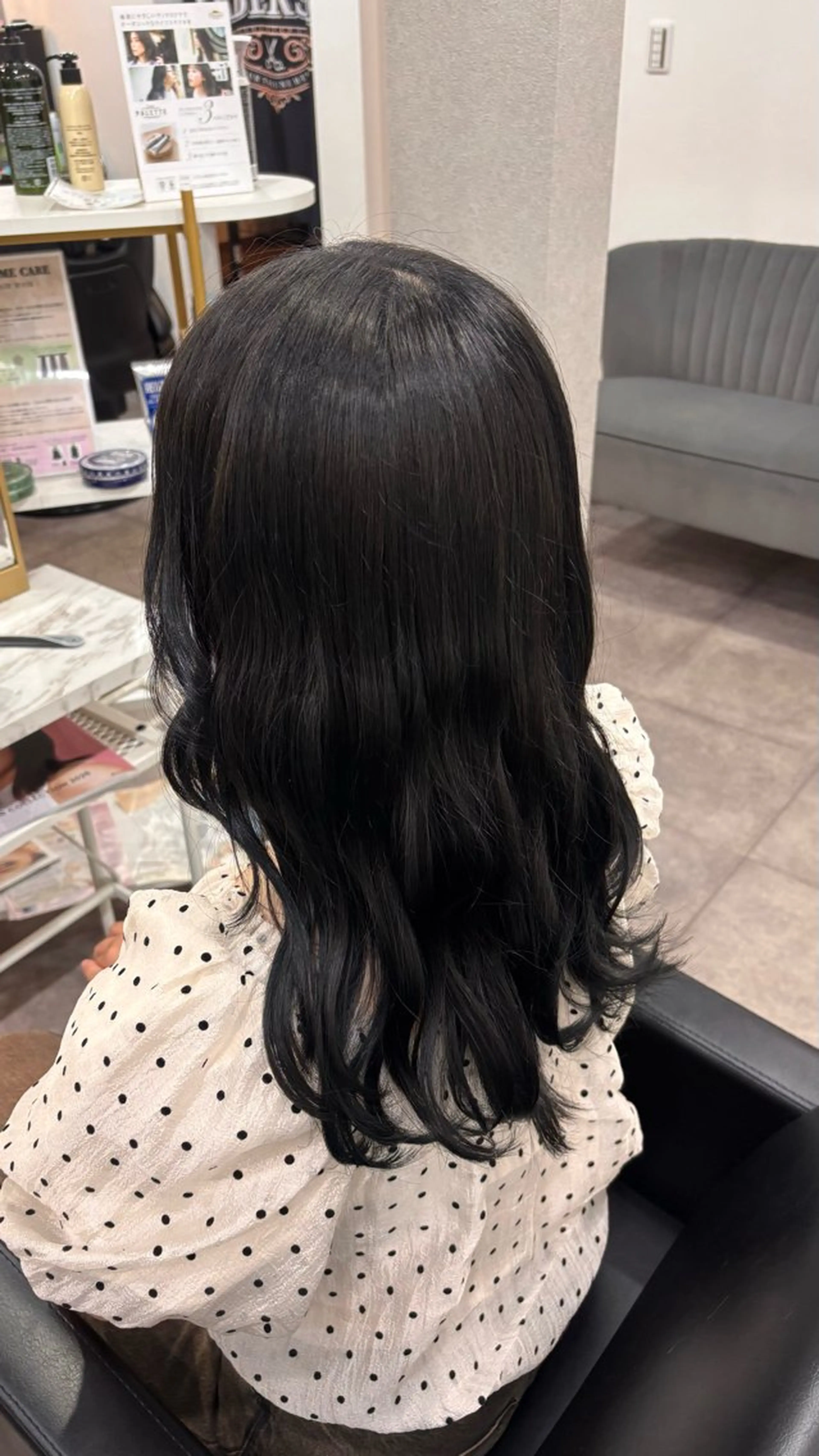 カラー ヘアカラー ナック美容室阿倍野店 リタッチモデル🎀のヘアスタイル