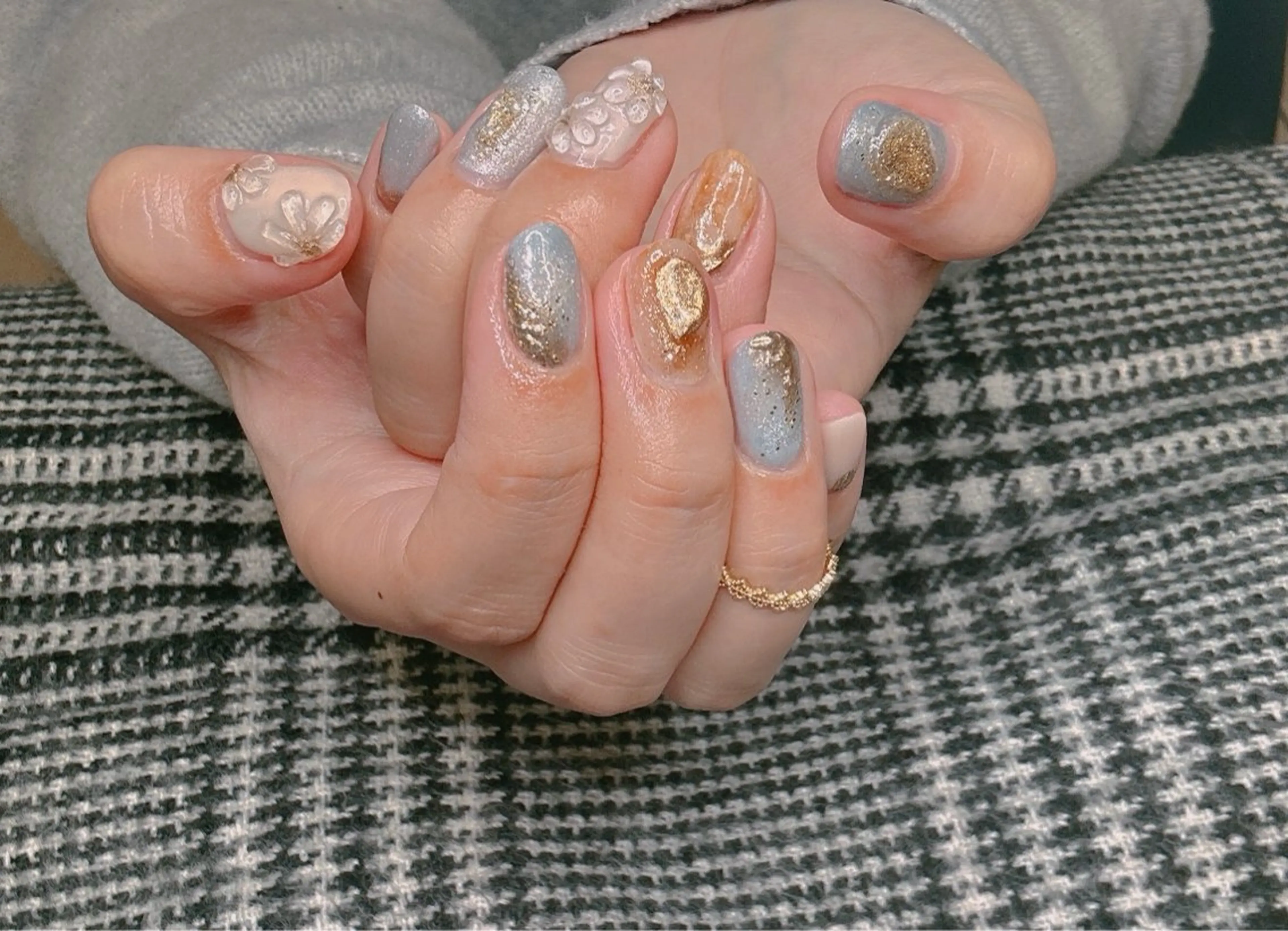 ネイル 持ち込み MYu Beauty Salon YURIのネイルデザイン