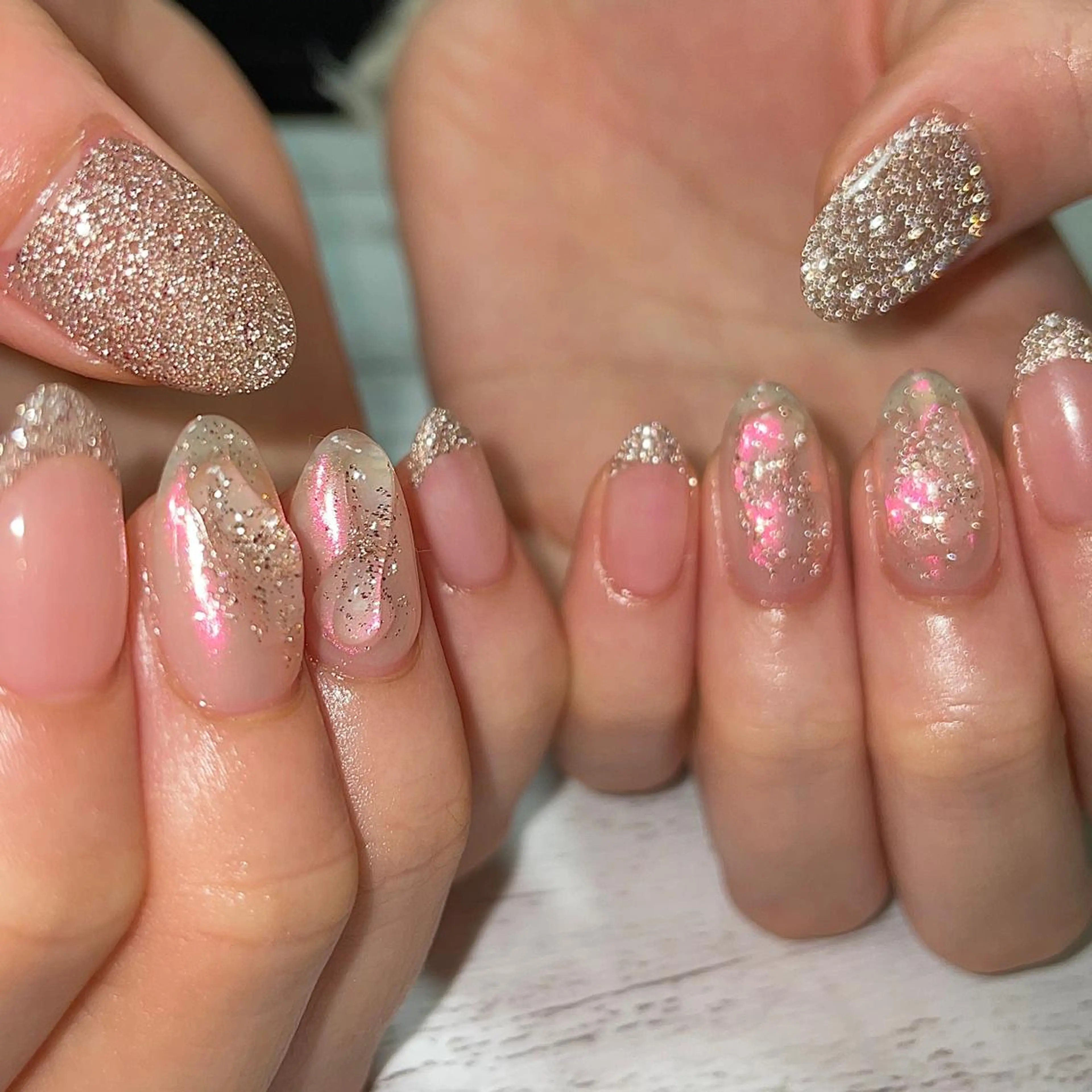 ネイル ハンドネイル Nailsalon BLOOM🌷 山崎のネイルデザイン