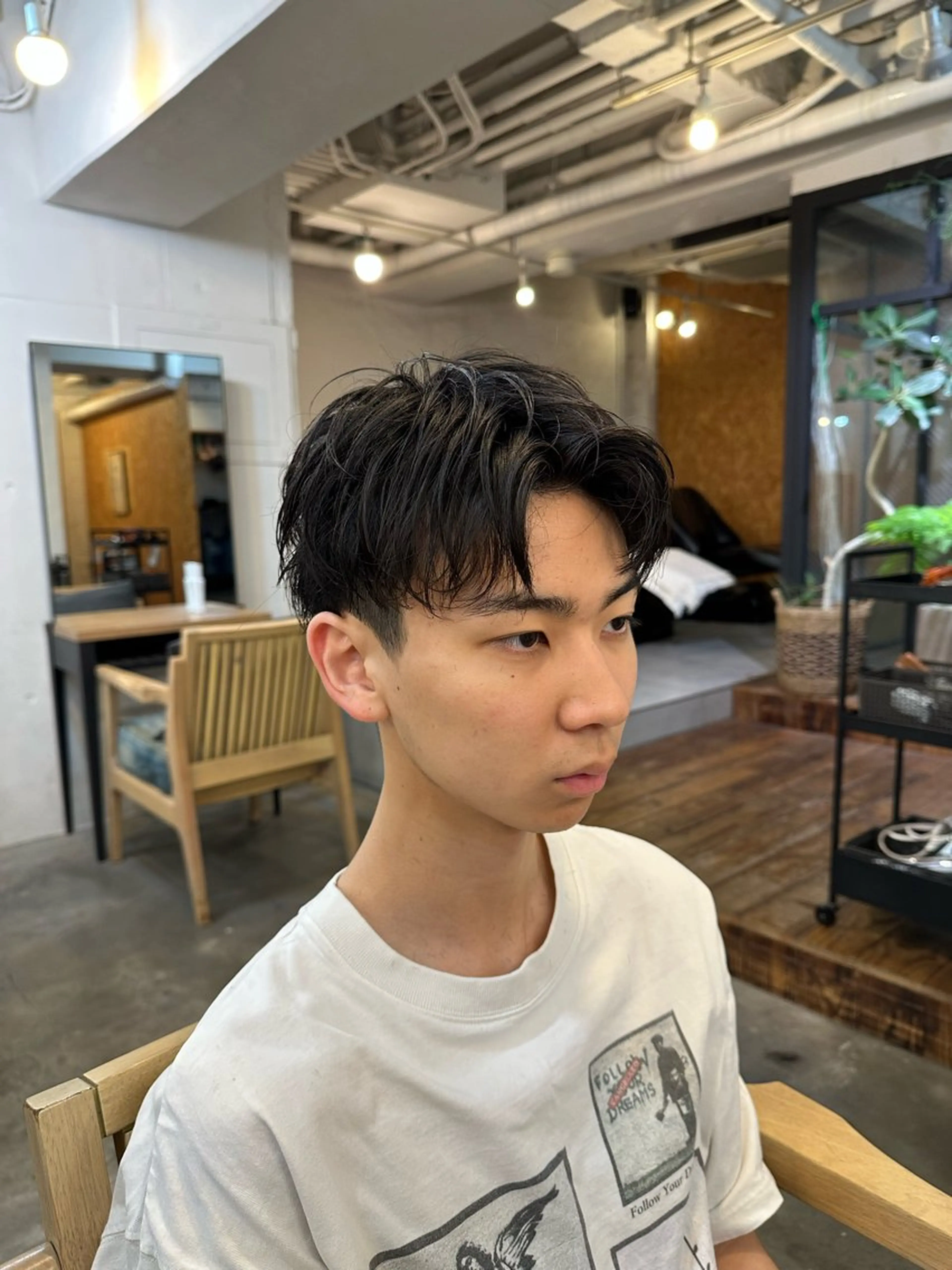 ショート メンズ 横浜/メンズ特化/ Farbe/田中颯斗のヘアスタイル