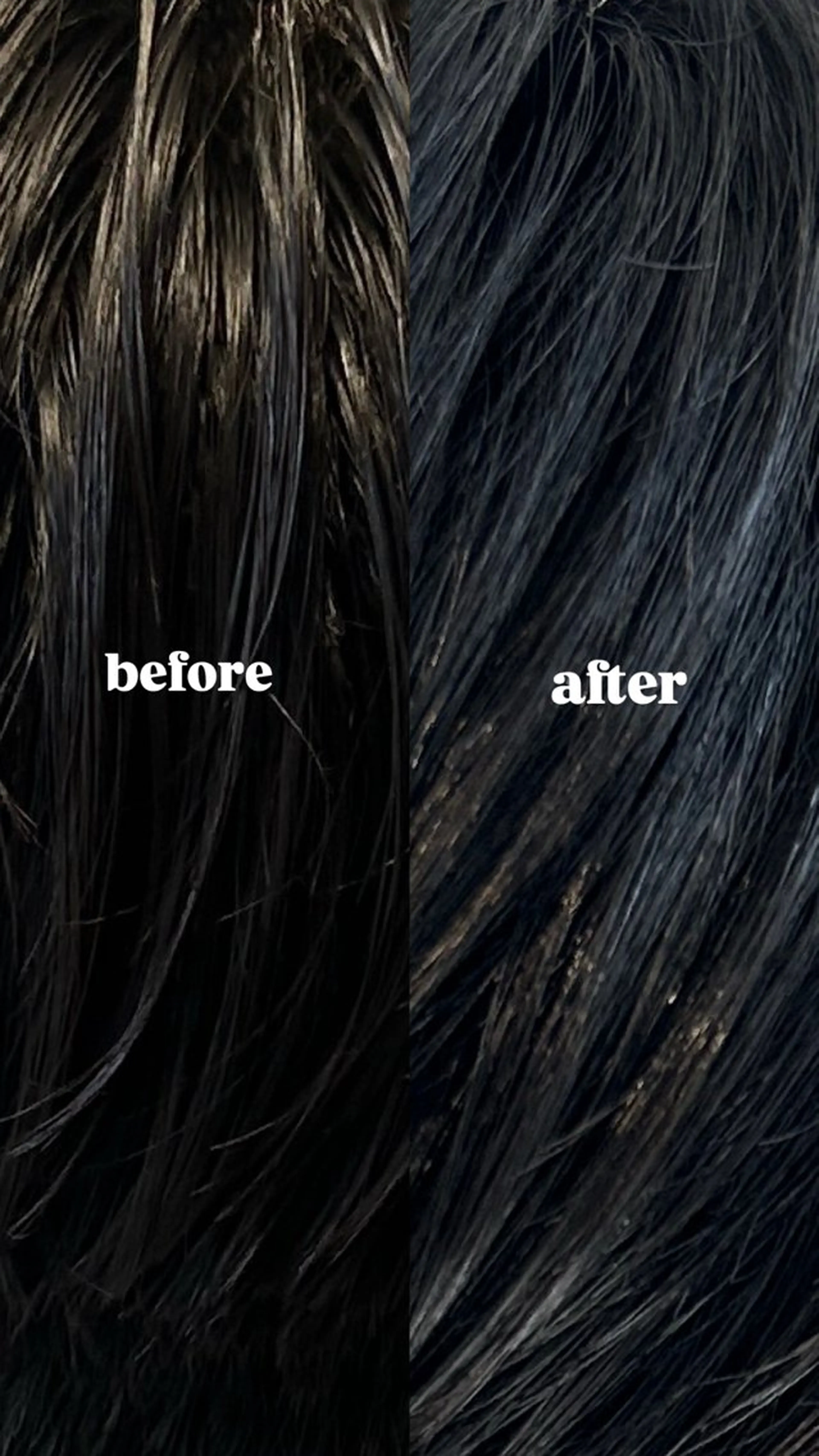 カラー 黒髪 ブルーカラー ブルーブラック 透明感カラー White stone 今村光希のヘアスタイル