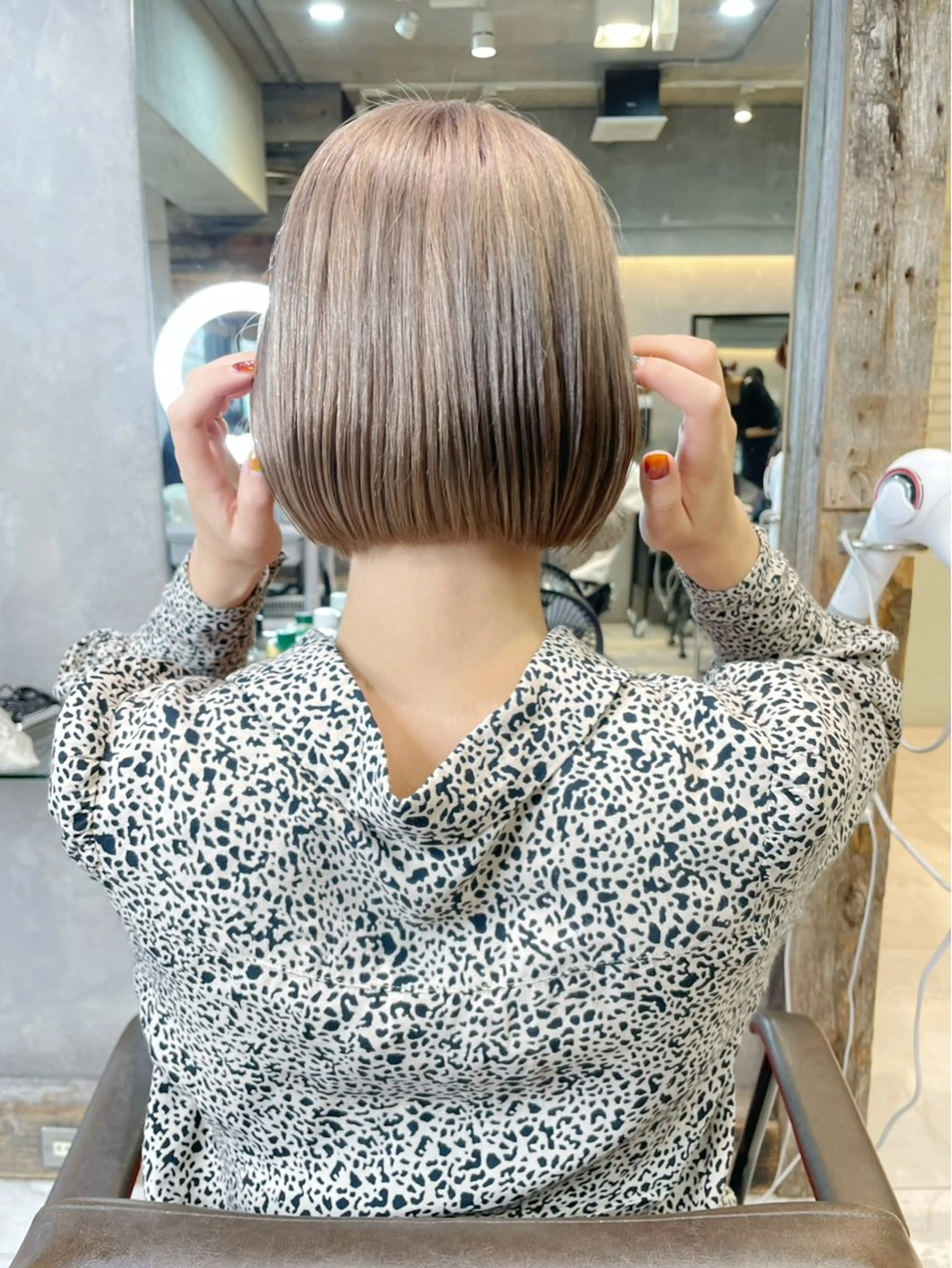 ミディアム カラー 外国人風ヘア スペシャリスト★高沼のヘアスタイル