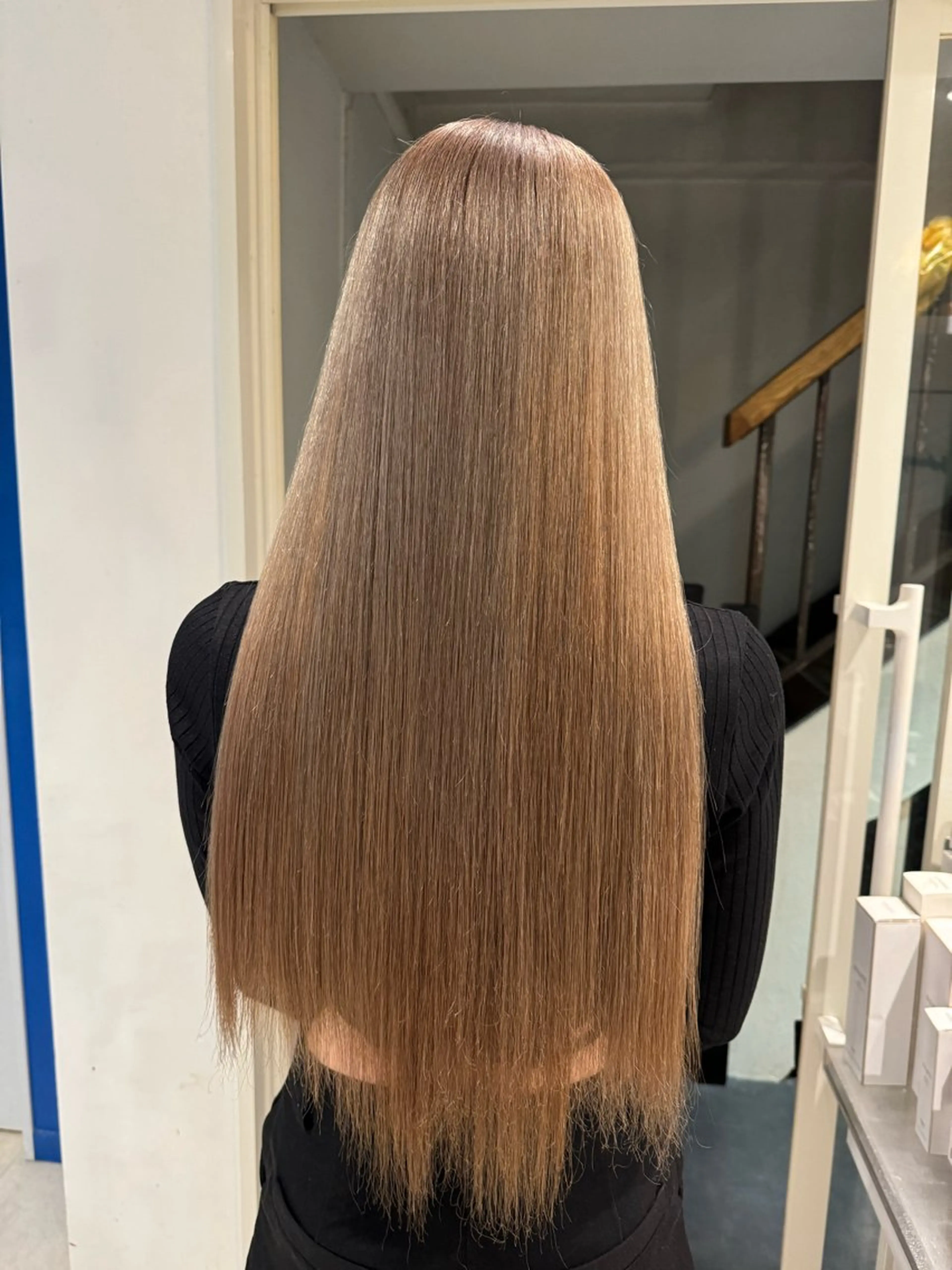 ロング カット ヘアカラー トリートメント 🌈評価No.1🌈 艶髪カラー❌エクステのヘアスタイル